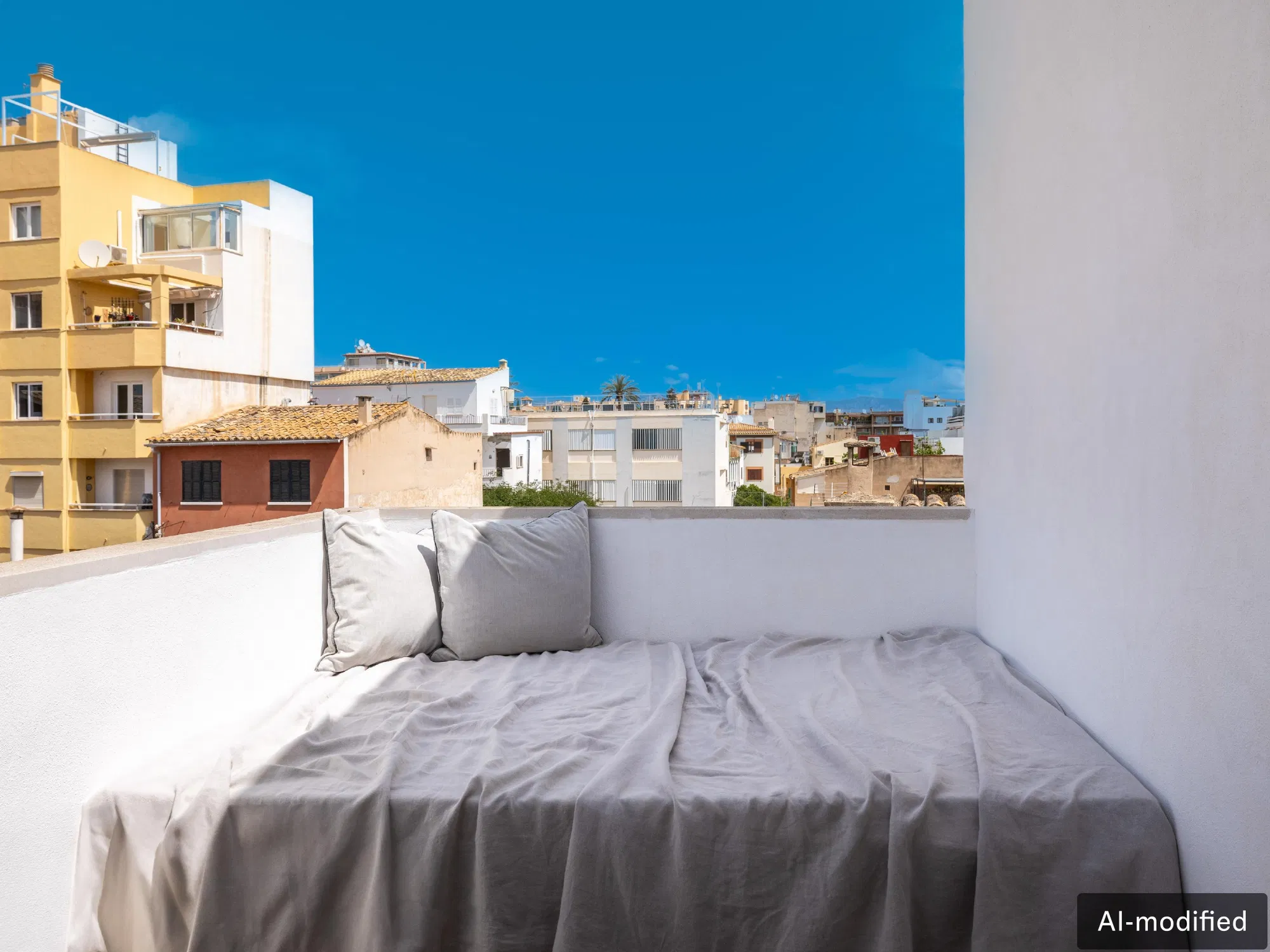 Studio with 360º view over the rooftops of Palma – El Terreno-10