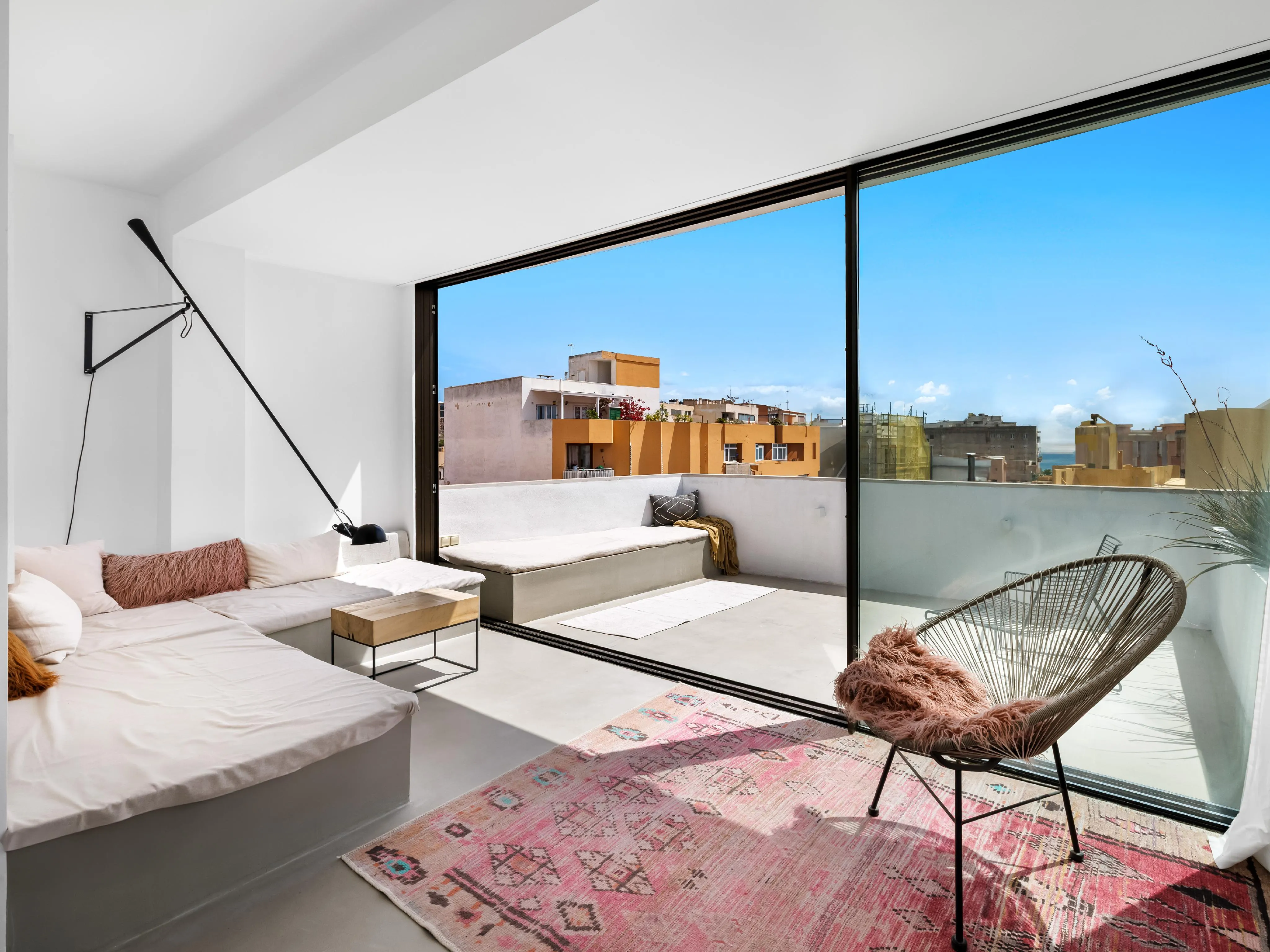 Studio med 360º udsigt over Palmas tage - El Terreno-1