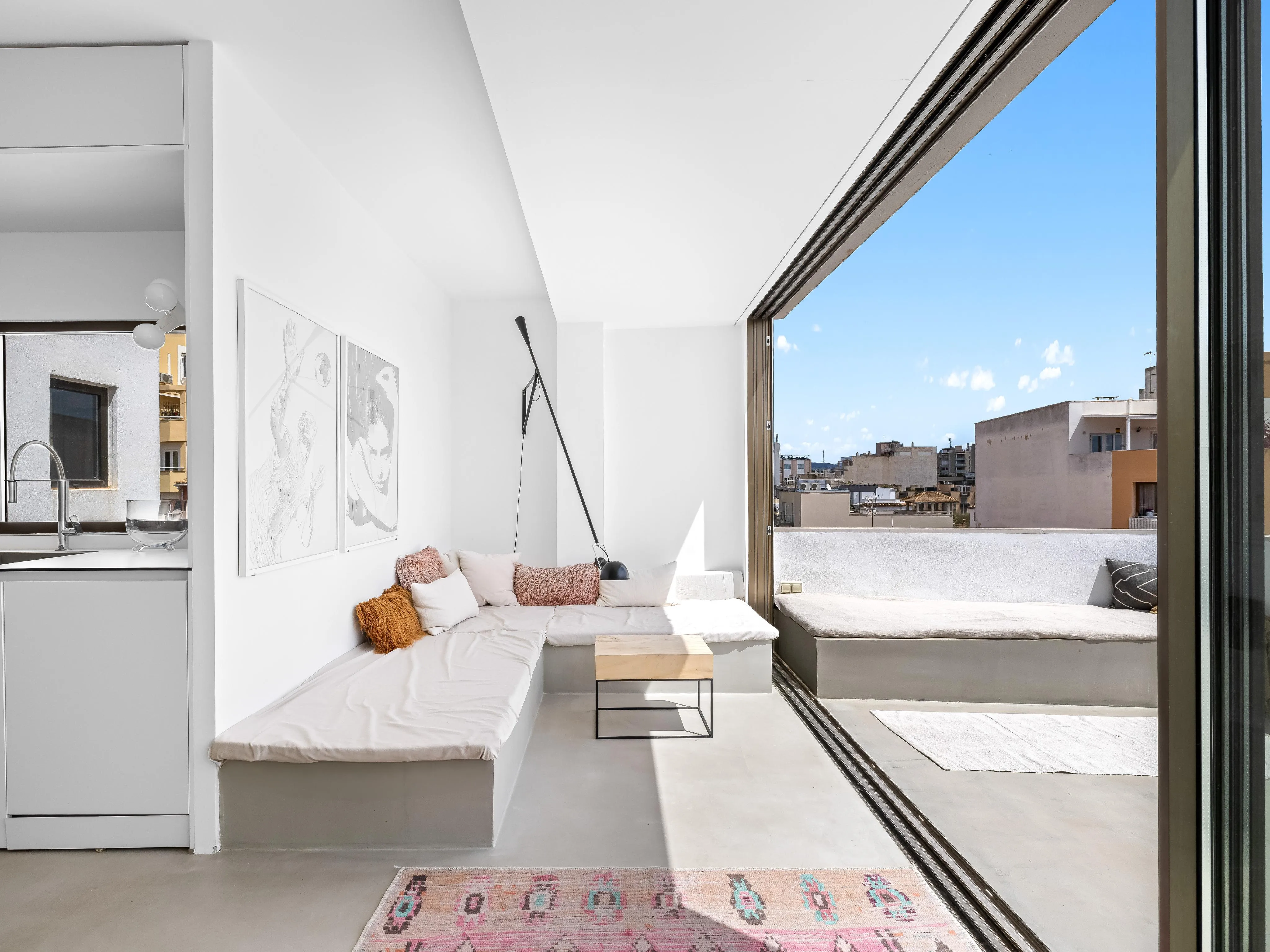 Studio med 360º udsigt over Palmas tage - El Terreno-11