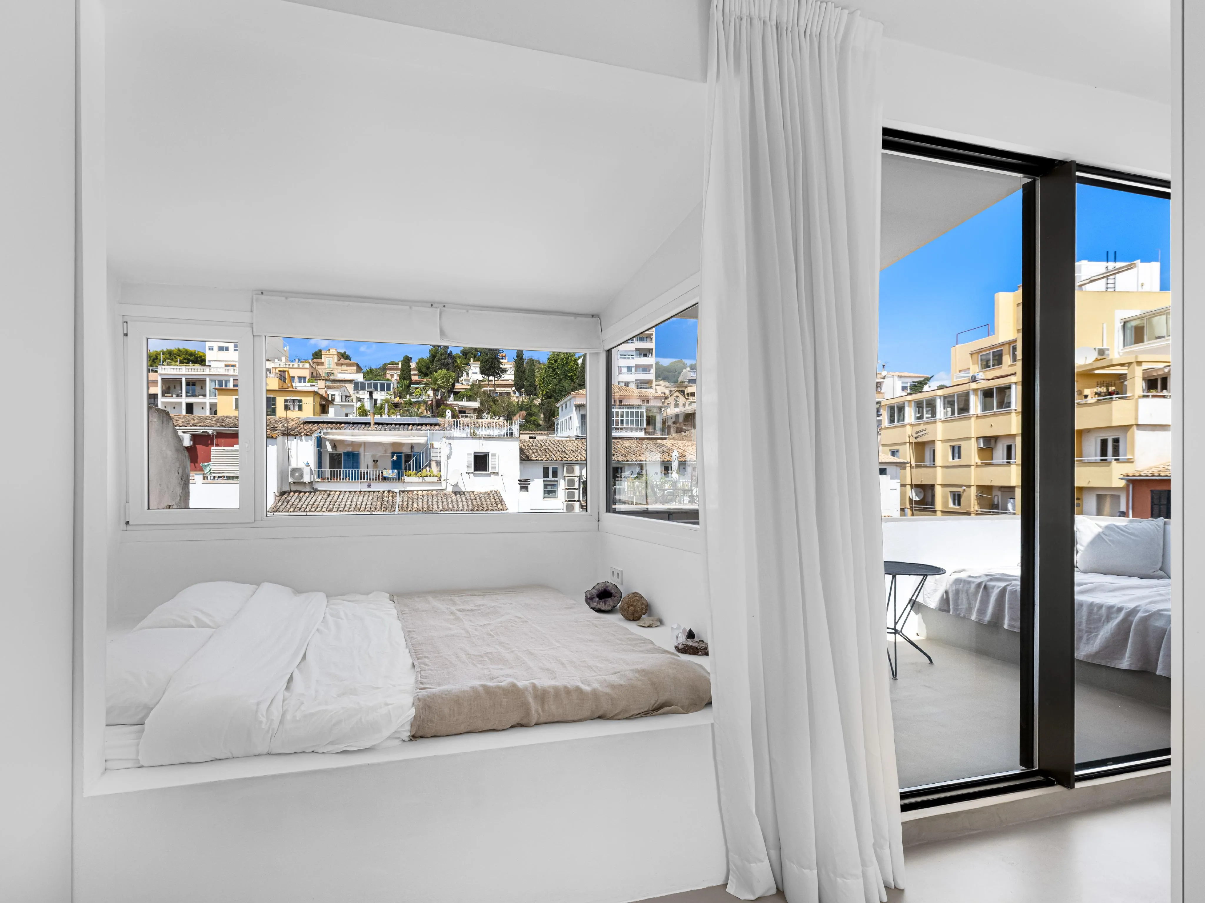 Studio z 360-stopniowym widokiem na dachy Palmy - El Terreno-6