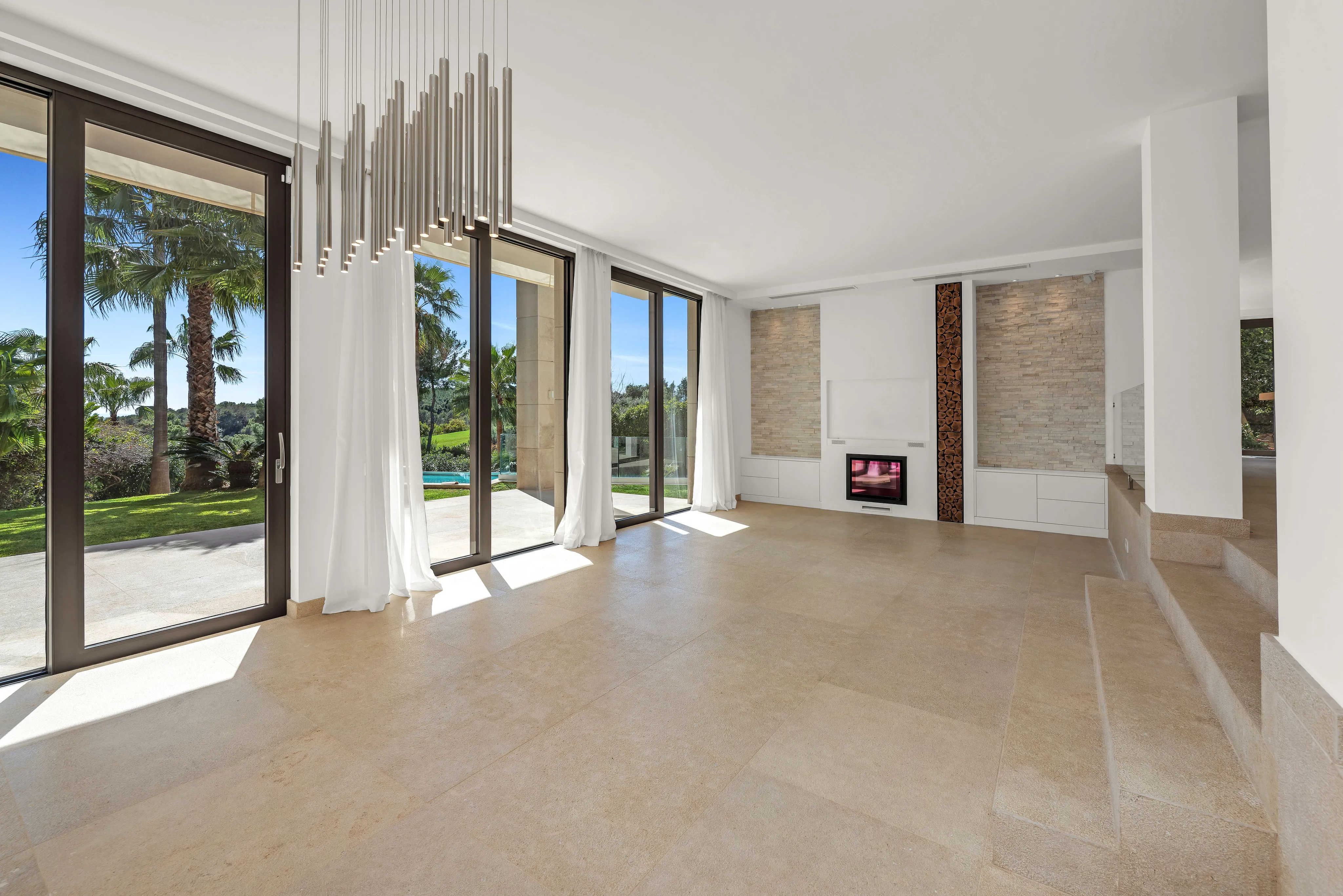 Frontline golf villa with sea views in Bendinat-6