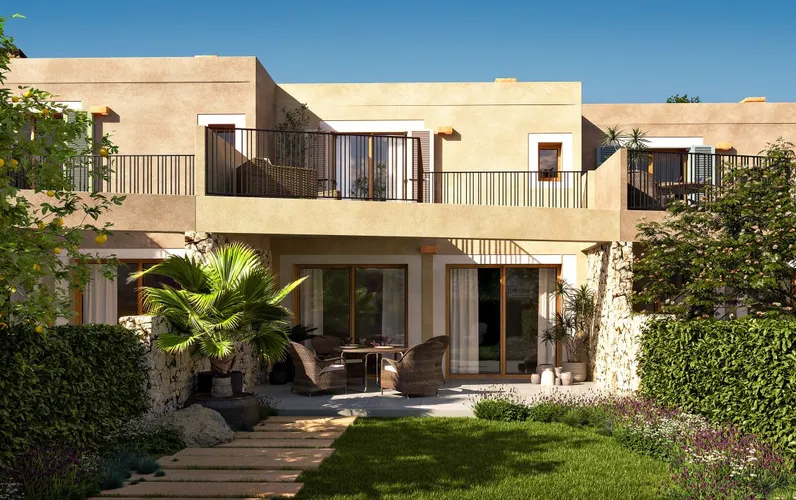 Nieuwbouwwoningen met zwembad en tuin in Artà