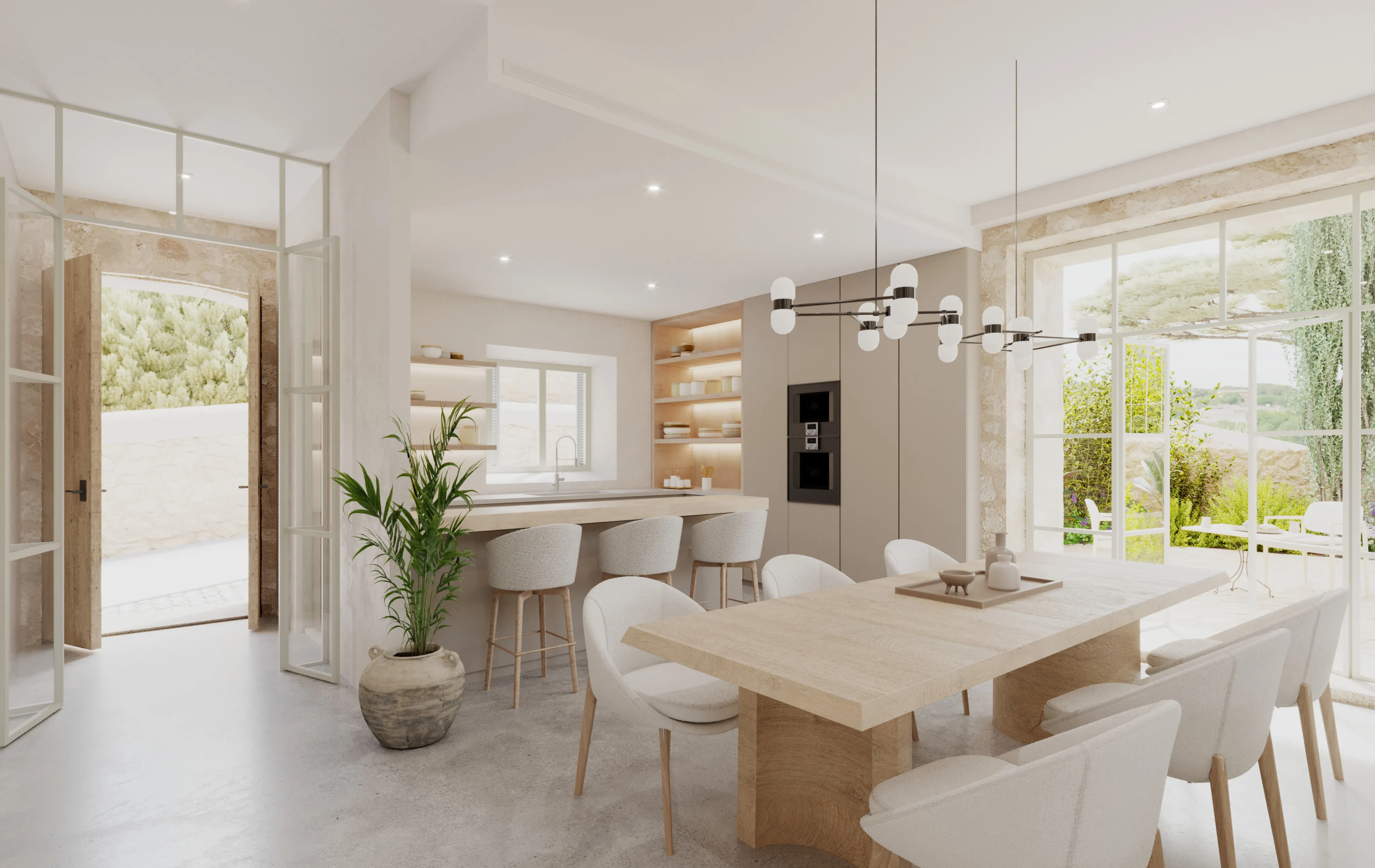 Modern herenhuis met panoramisch uitzicht op een bevoorrechte locatie-7