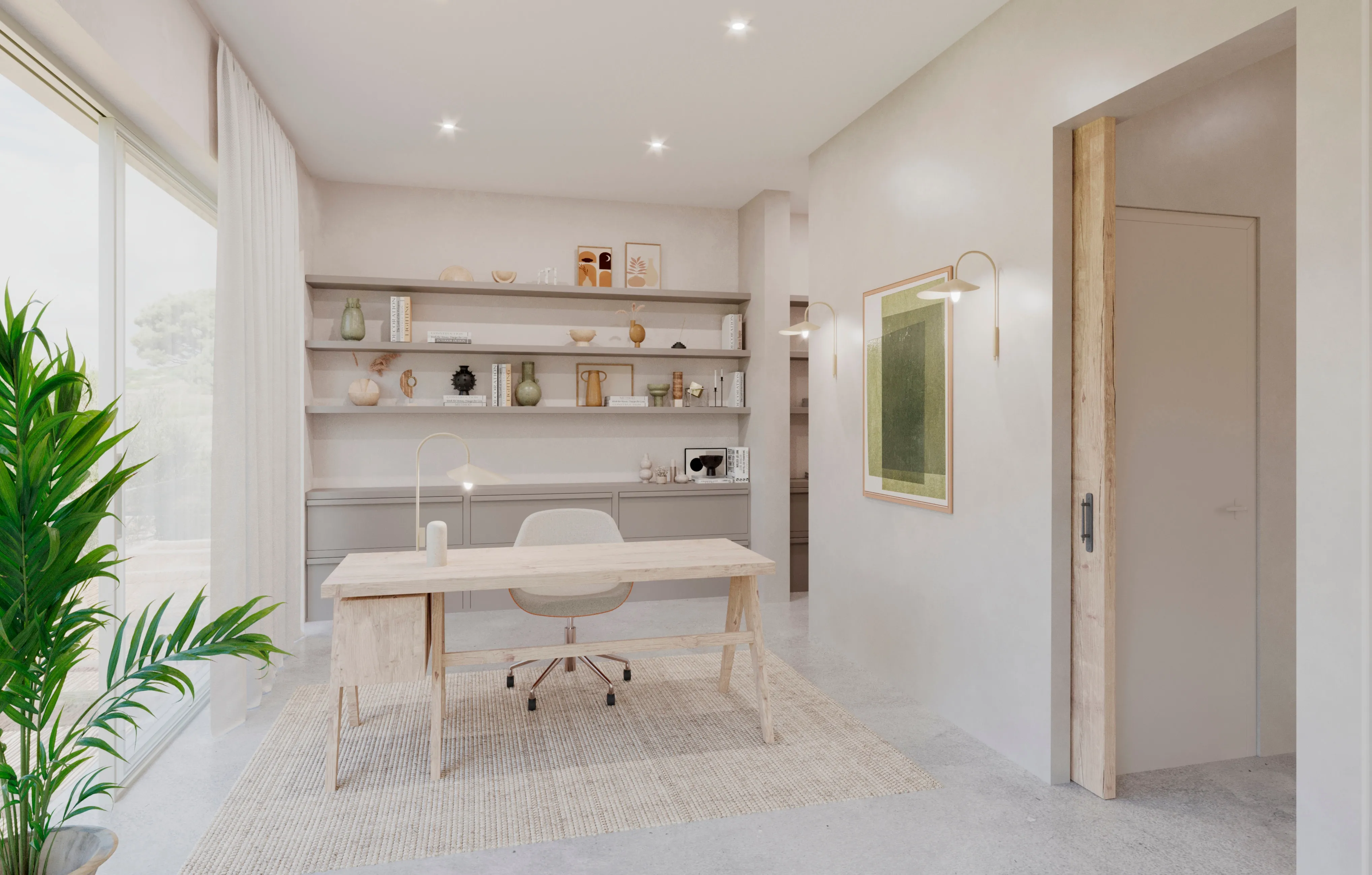 Modern herenhuis met panoramisch uitzicht op een bevoorrechte locatie-12