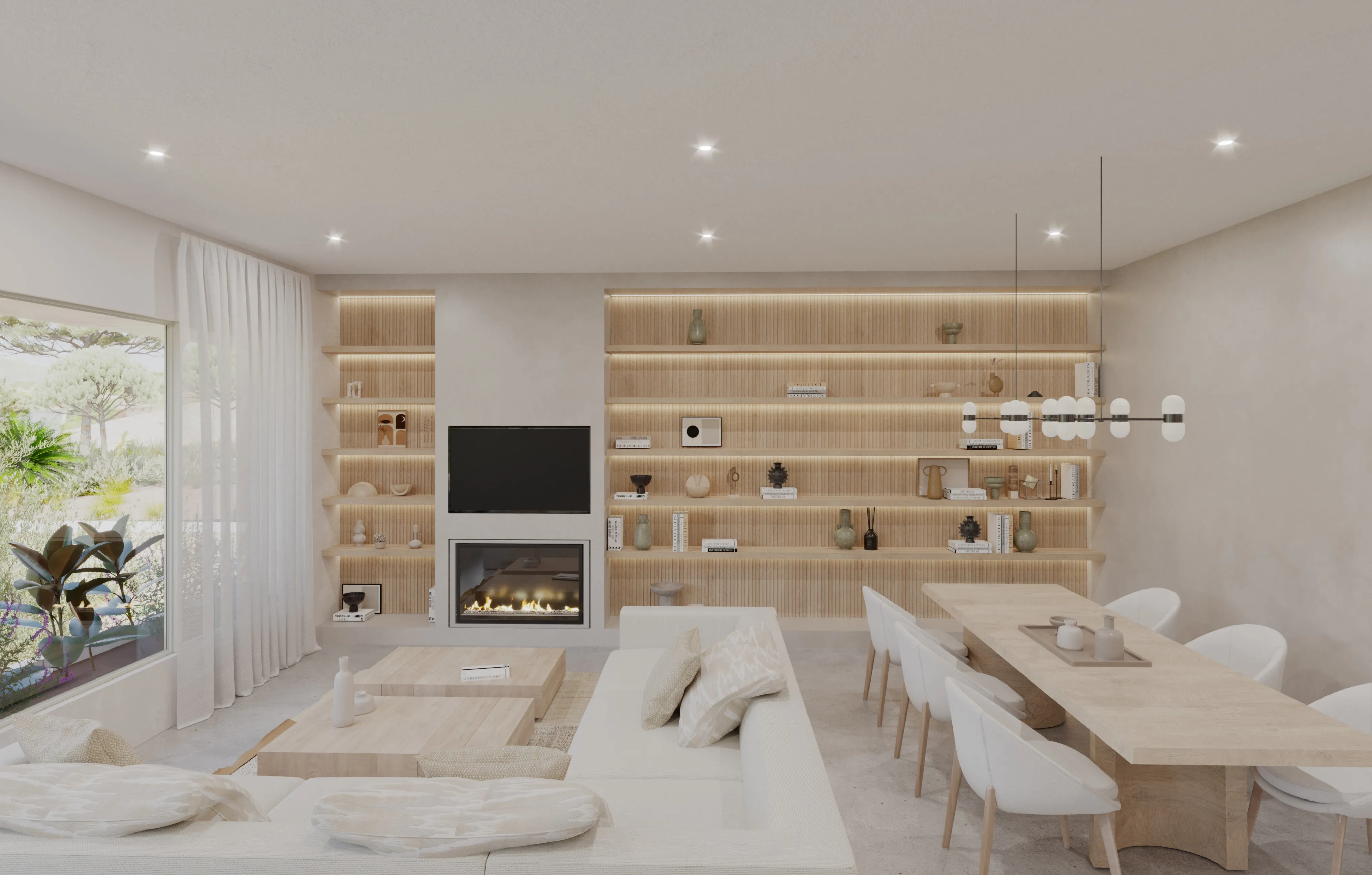 Moderne byhus med panoramaudsigt i en privilegeret beliggenhed-2