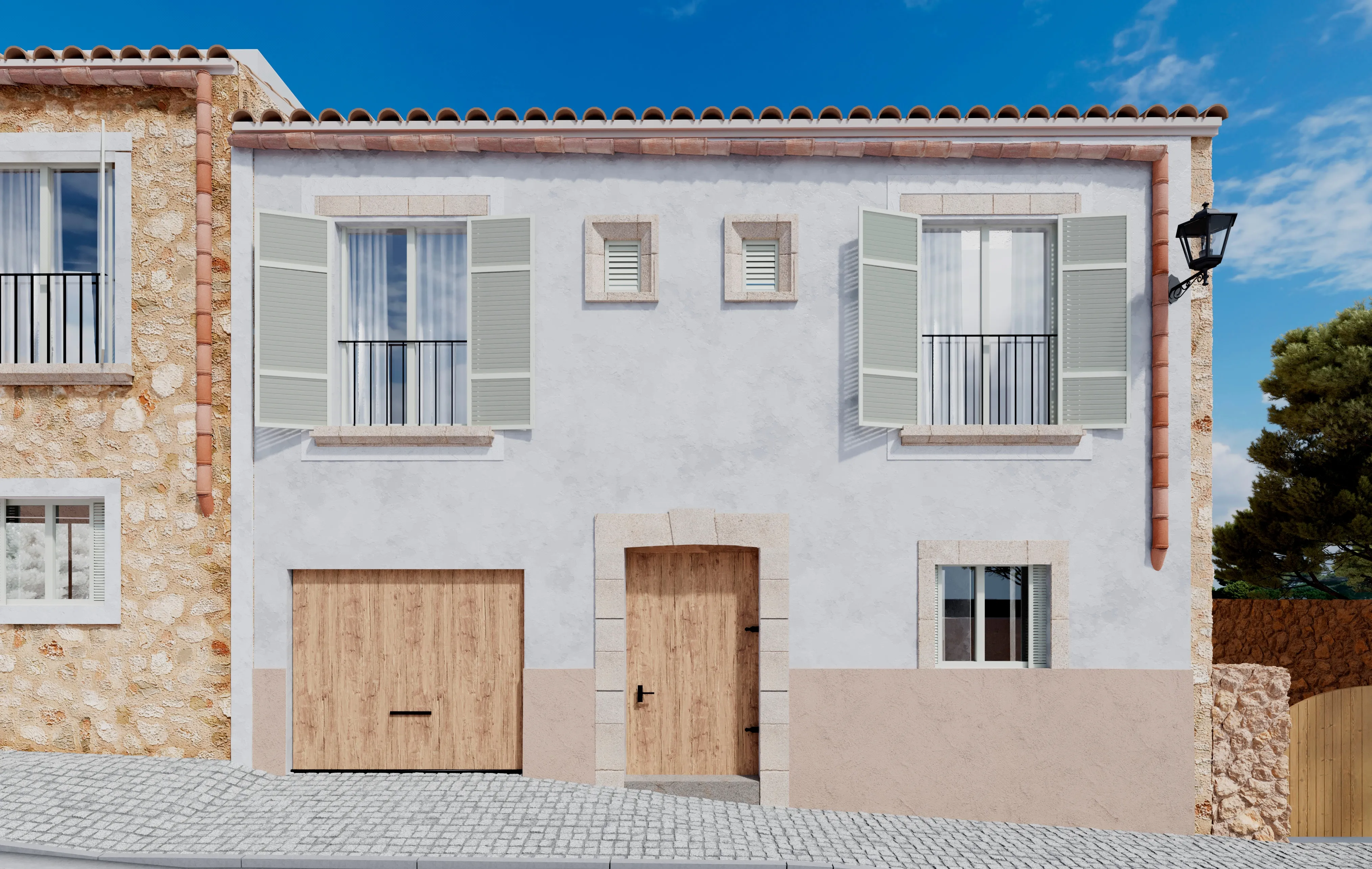 Modern herenhuis met panoramisch uitzicht op een bevoorrechte locatie-14