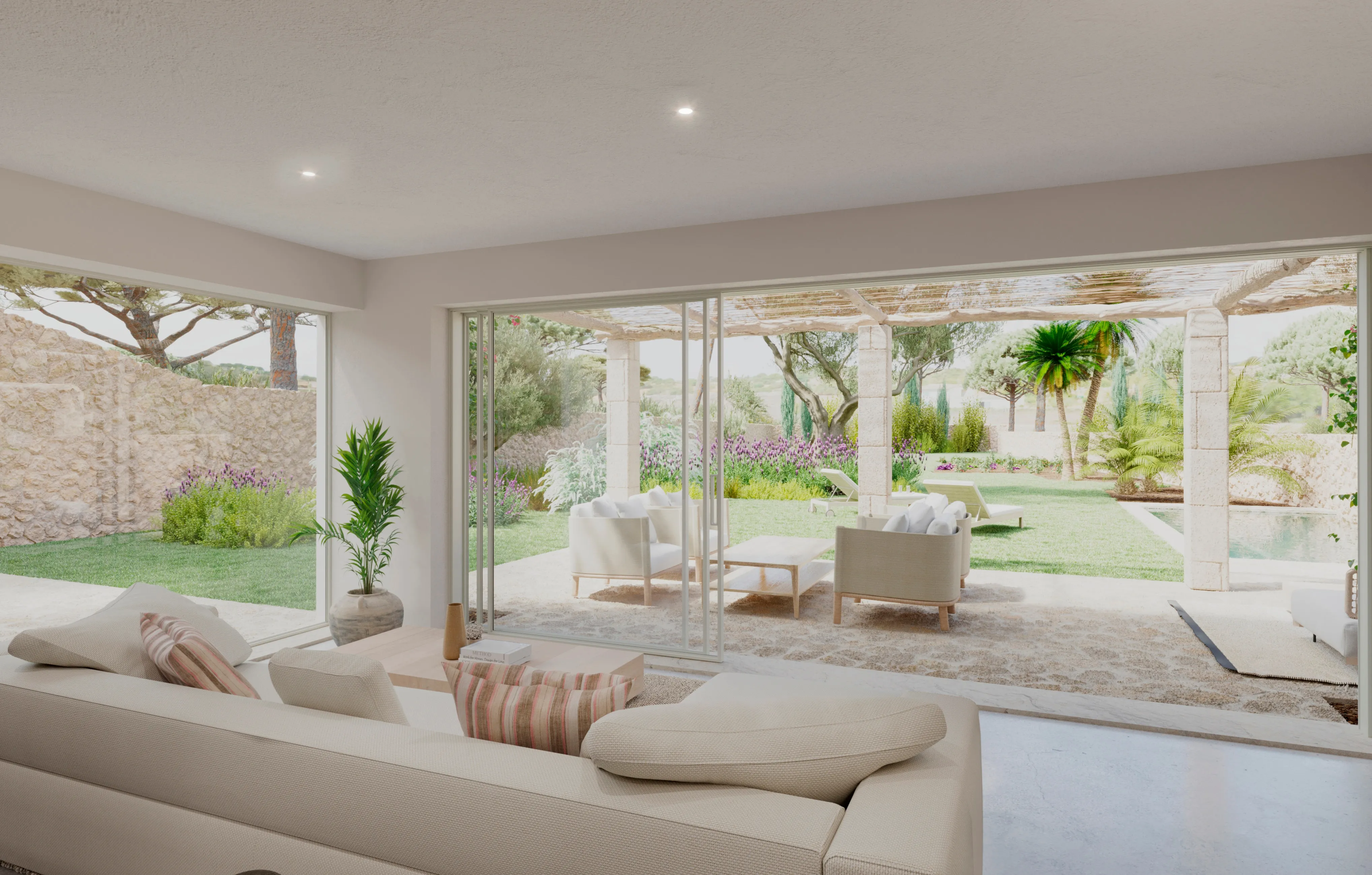 Moderne byhus med panoramaudsigt i en privilegeret beliggenhed-5