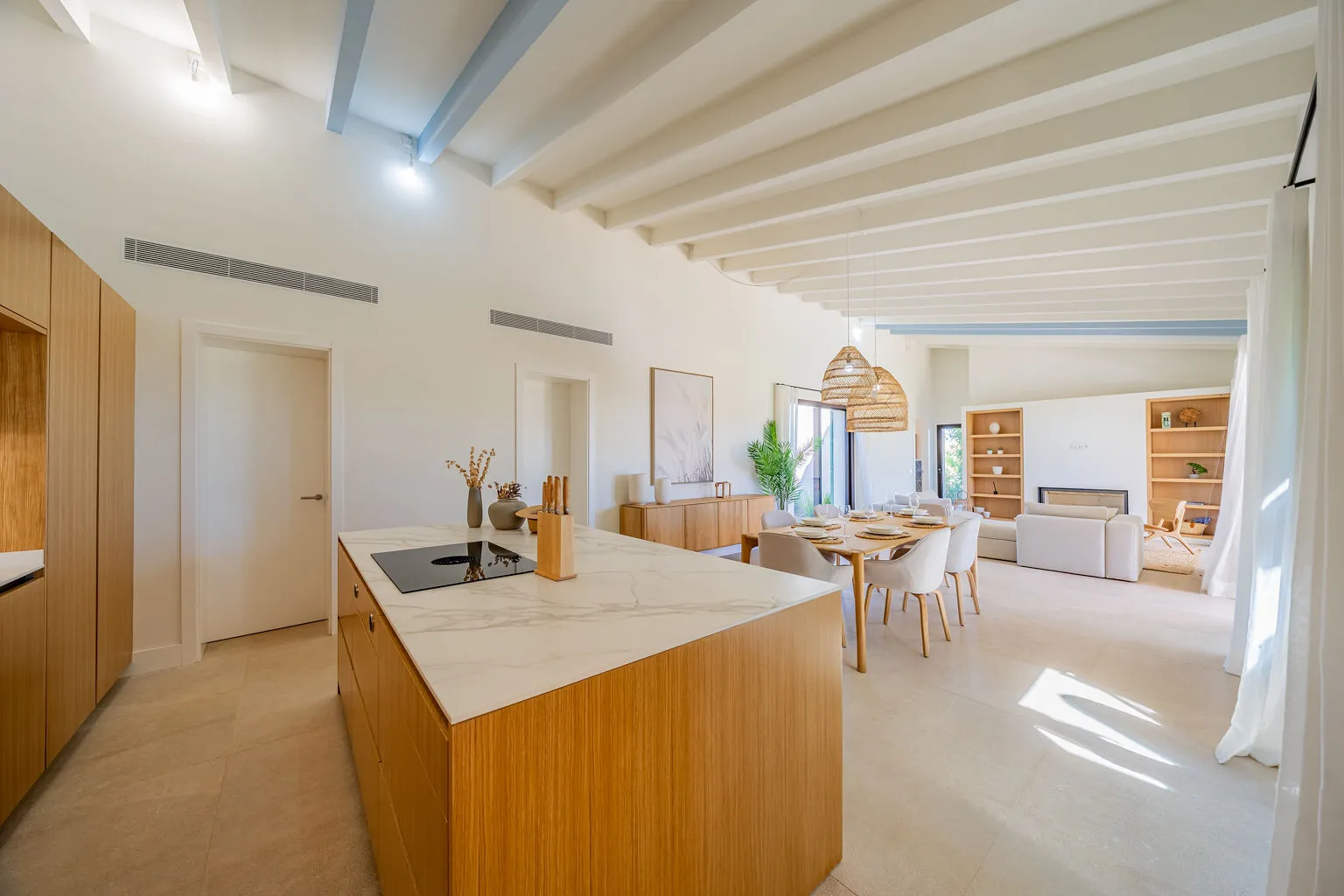 Gelijkvloerse nieuwbouw finca bij Es Trenc-7