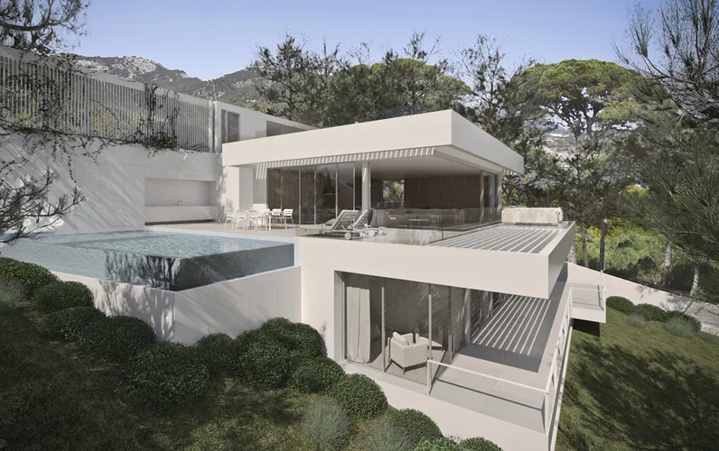 Działka z widokiem na morze i pozwoleniem na budowę