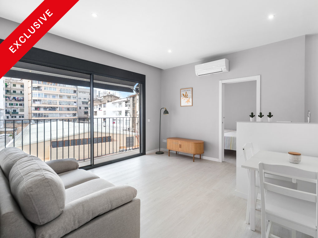 Gerenoveerd appartement met eigen dakterras op een toplocatie in Blanquerna