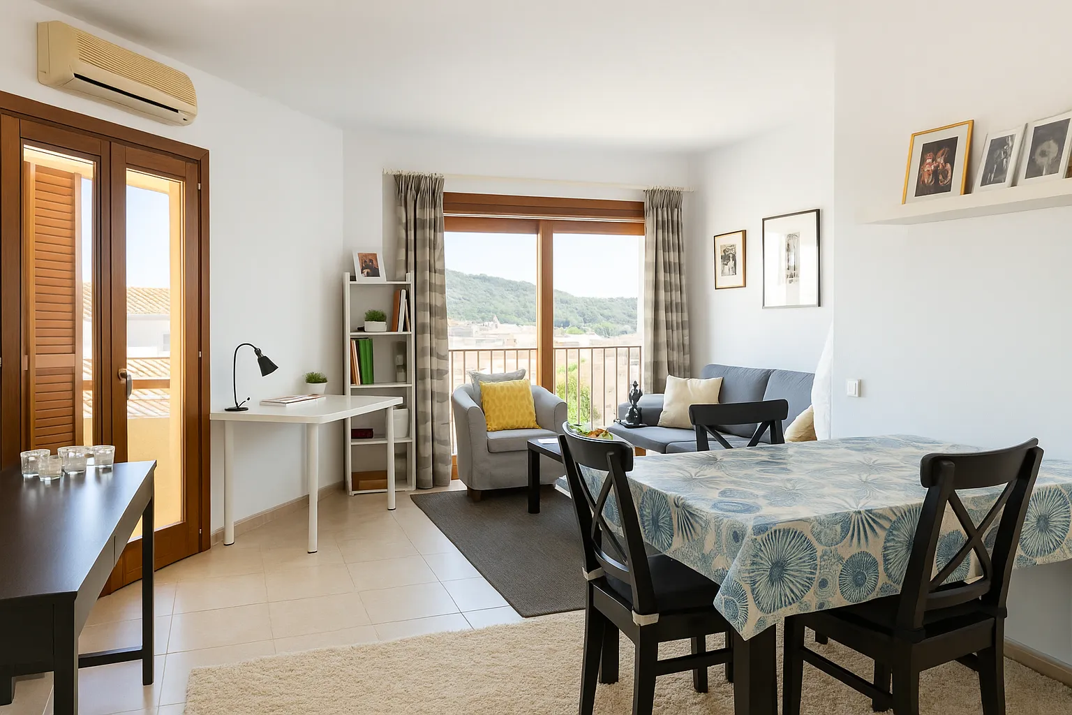 Licht en uitnodigend appartement met gemeenschappelijk zwembad in Alaró-5