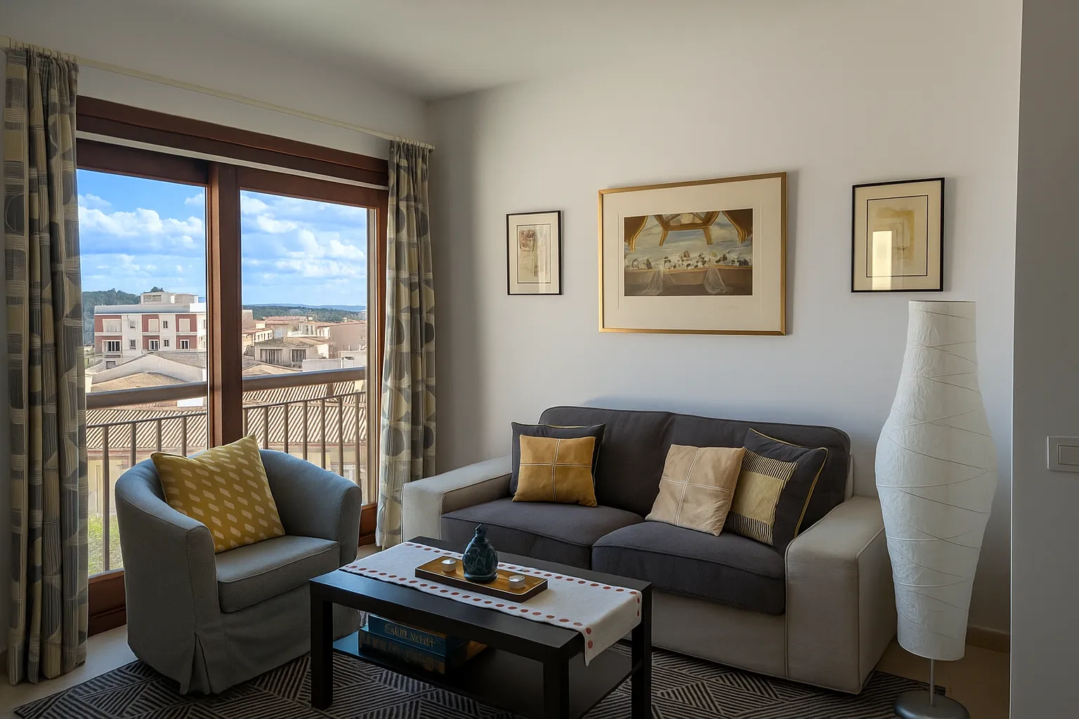 Licht en uitnodigend appartement met gemeenschappelijk zwembad in Alaró-4