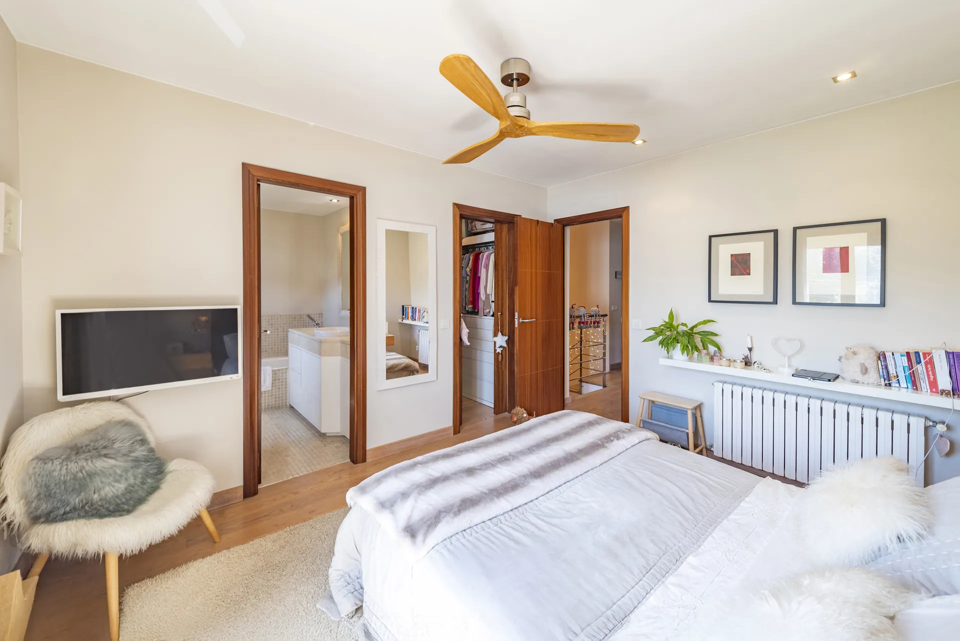 Lovely townhouse with outdoor space and beautiful views in Búger, Mallorca-9