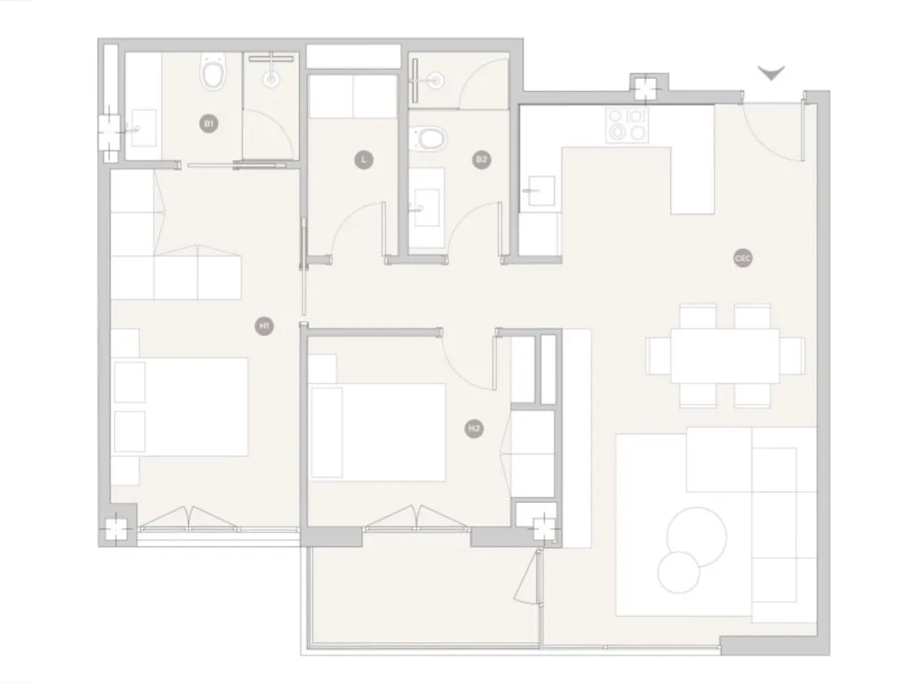 Moderno apartamento nuevo con equipamiento de primera clase y garaje en Santa Catalina-12