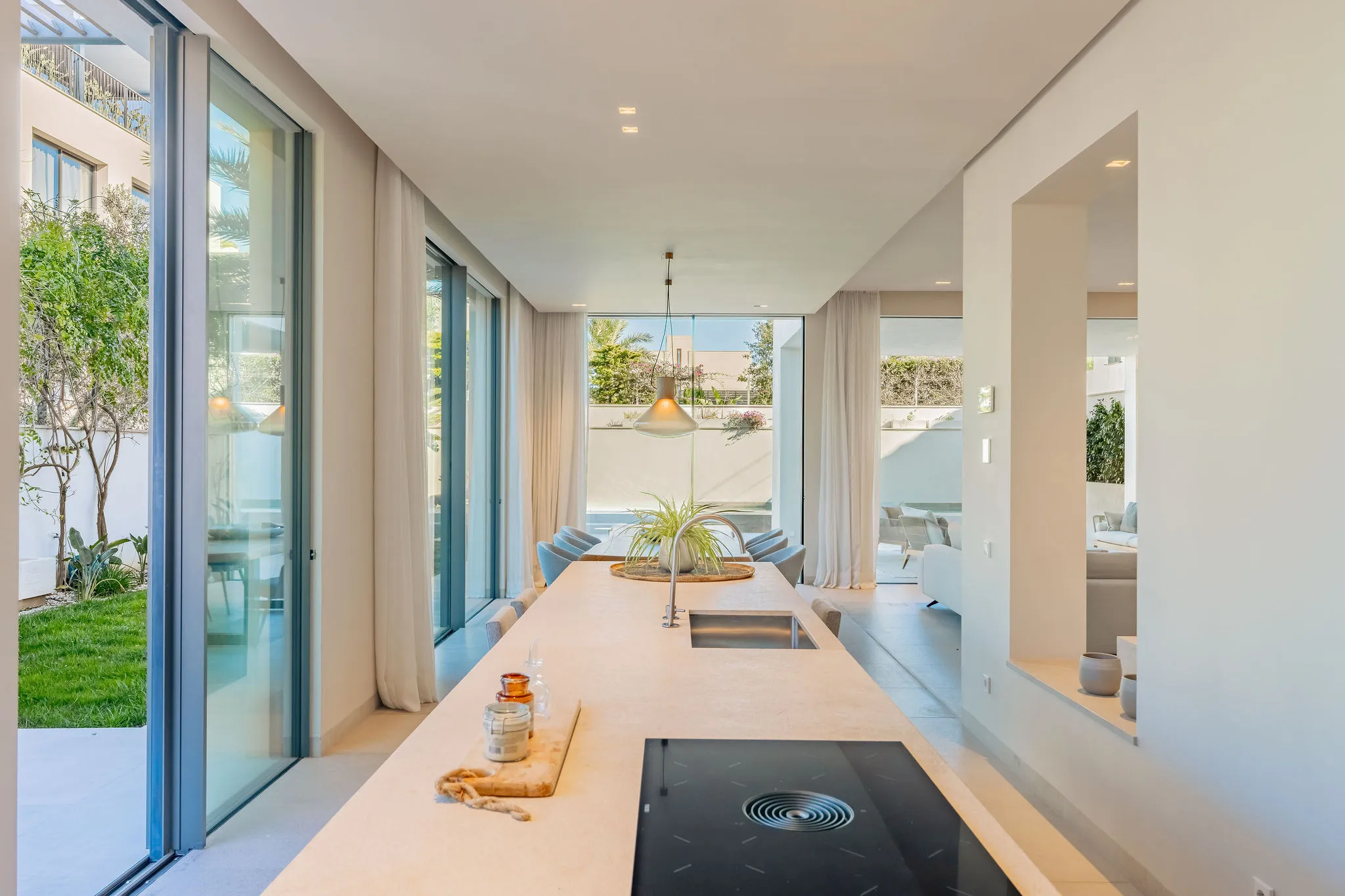 Villa de lujo a pie del puerto Cala Figuera-7