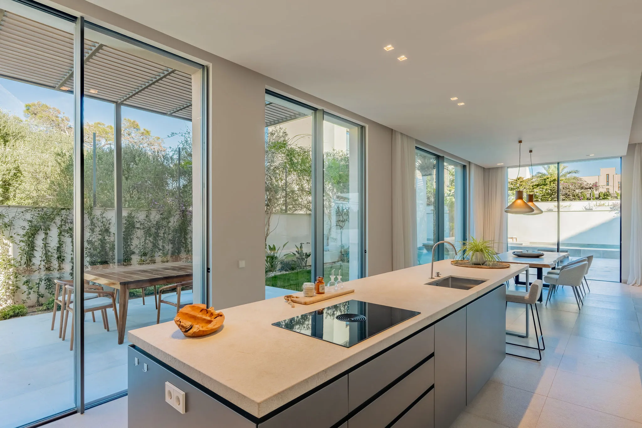 Villa de lujo a pie del puerto Cala Figuera-9