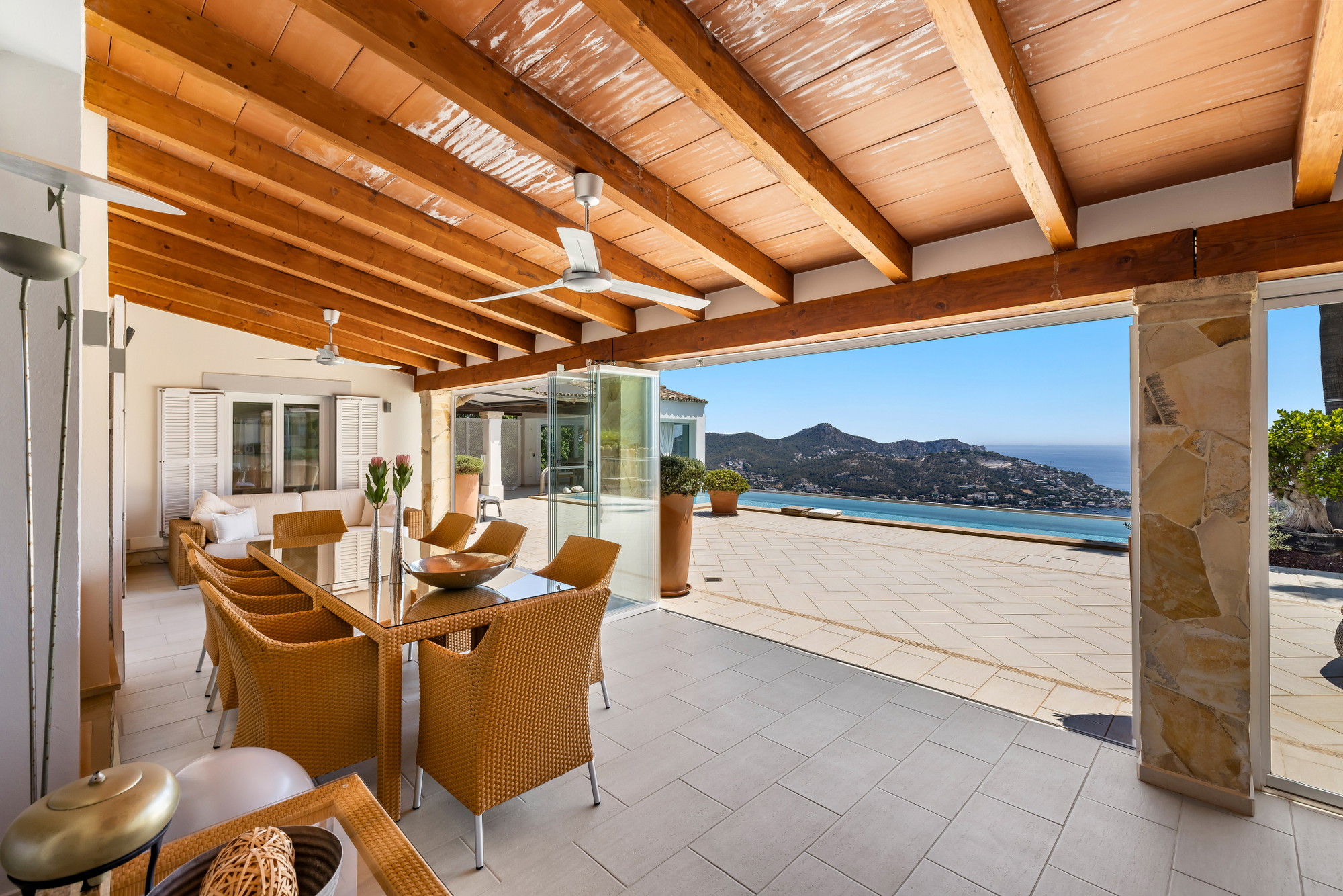 Villa with spectacular panoramic views over the sea and Port d’Andratx harbour-7