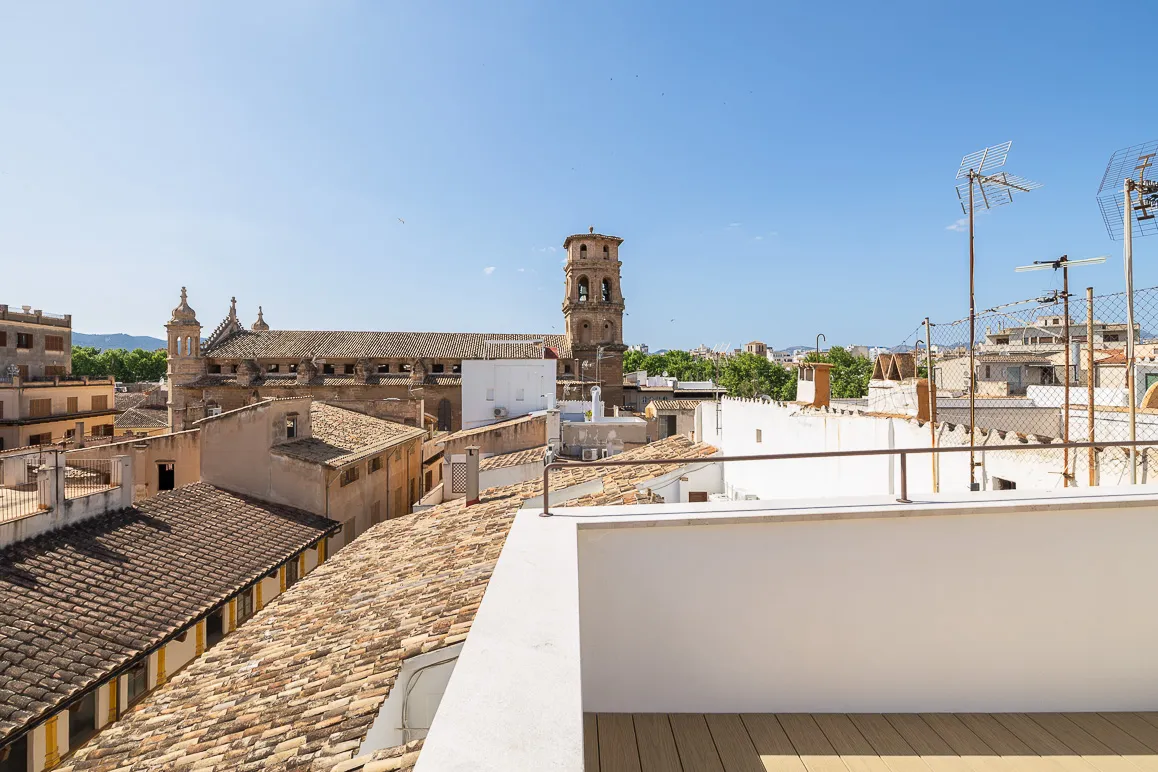 Historic flair, modern design: renovated duplex penthouse with terrace-13