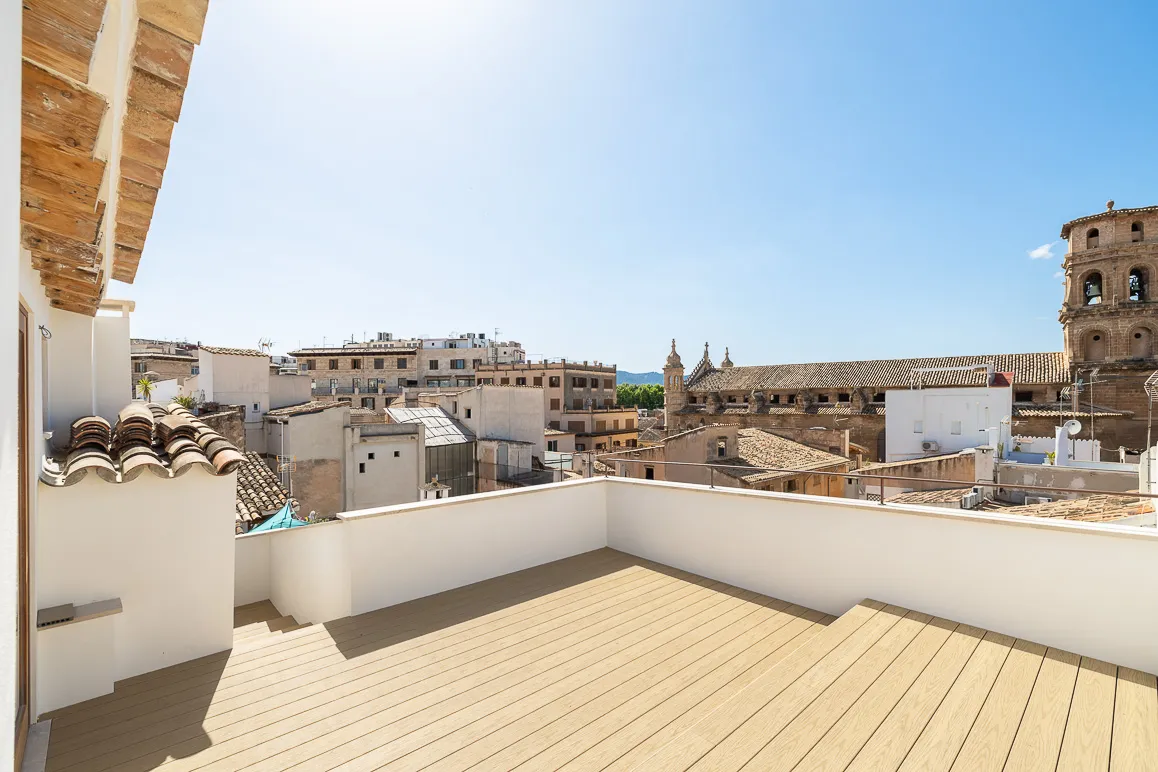 Historic flair, modern design: renovated duplex penthouse with terrace-11