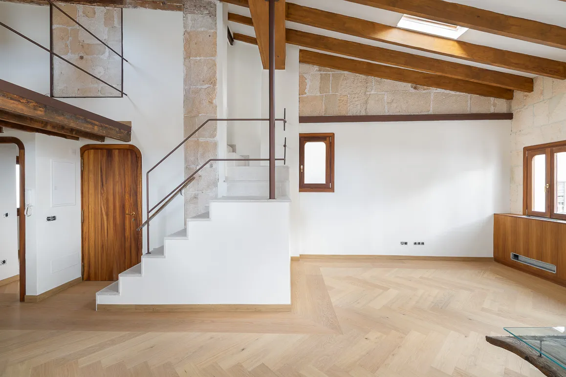 Historic flair, modern design: renovated duplex penthouse with terrace-2