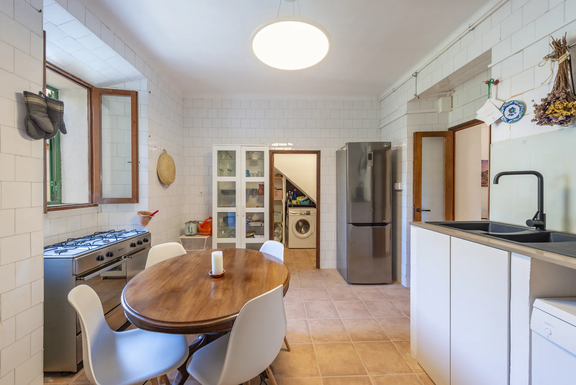 Charmante maison de ville avec une terrasse sur le toit à couper le souffle et des vues sur la montagne à Estellencs-12