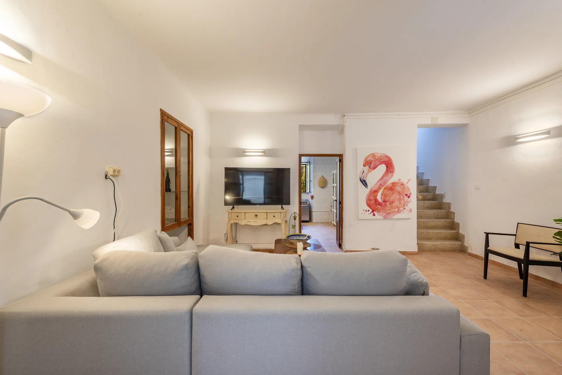 Charmante maison de ville avec une terrasse sur le toit à couper le souffle et des vues sur la montagne à Estellencs-9