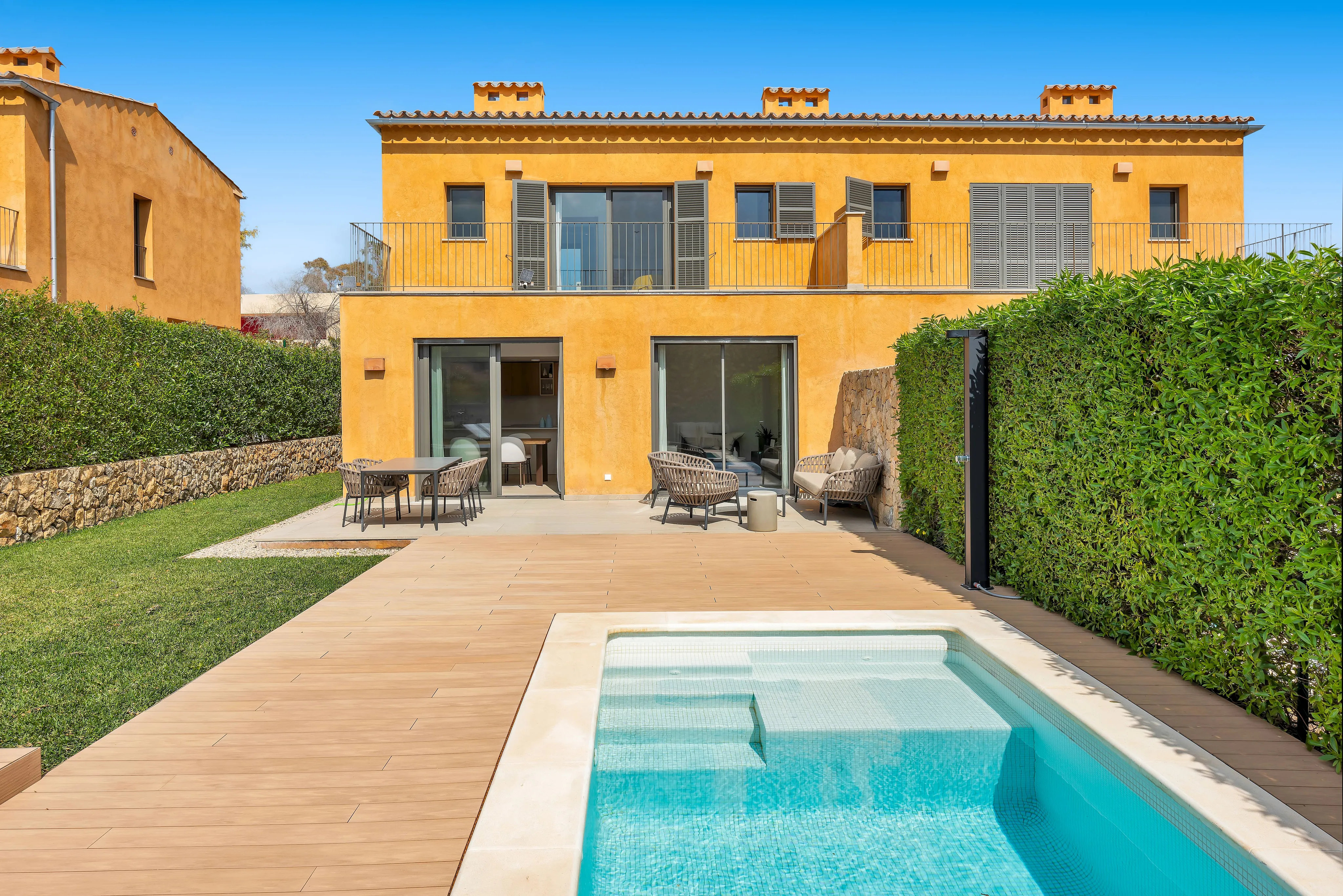 Modern newly built townhouse with pool and mediterranean flair in Es Capdellà-2