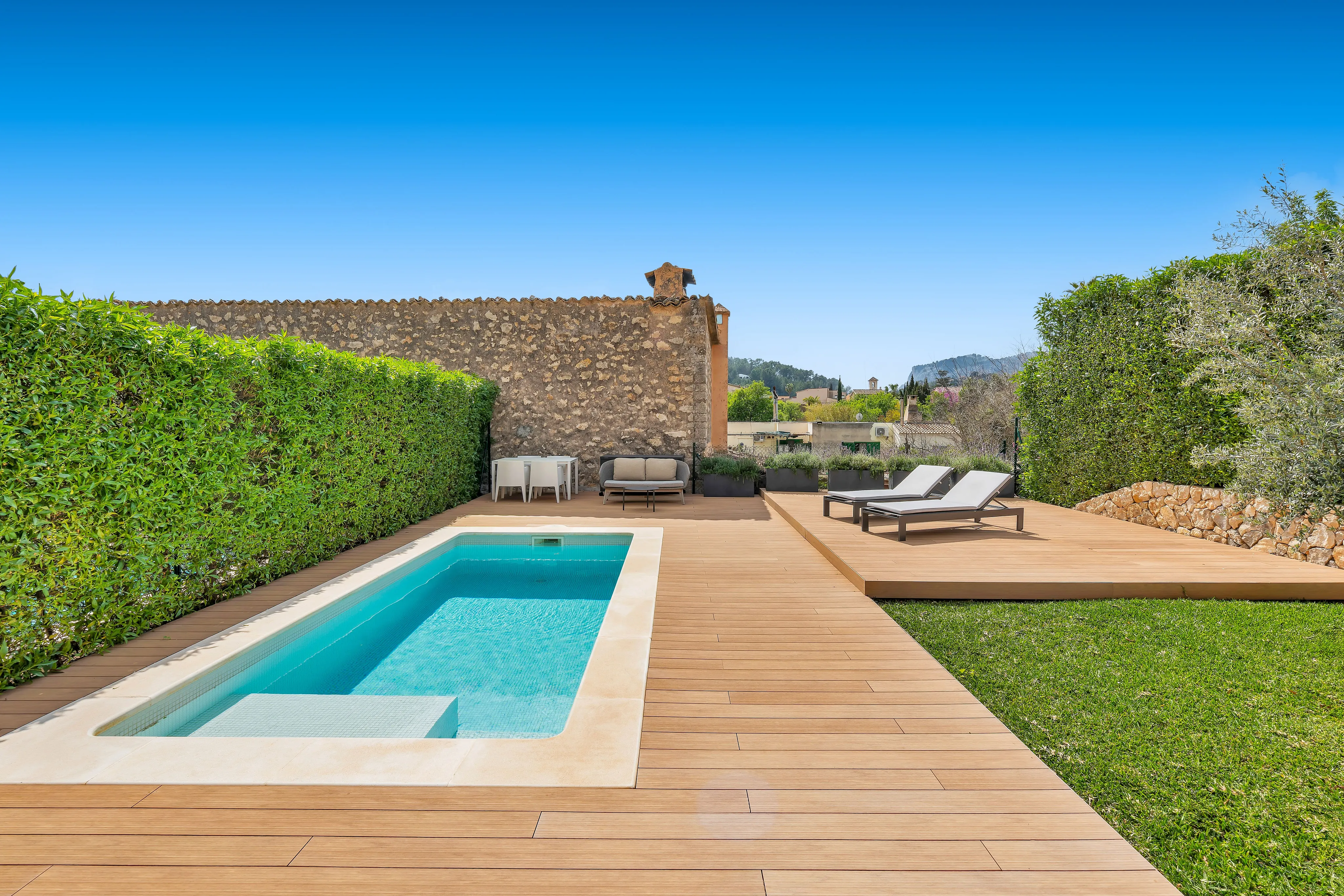 Modern newly built townhouse with pool and mediterranean flair in Es Capdellà-3