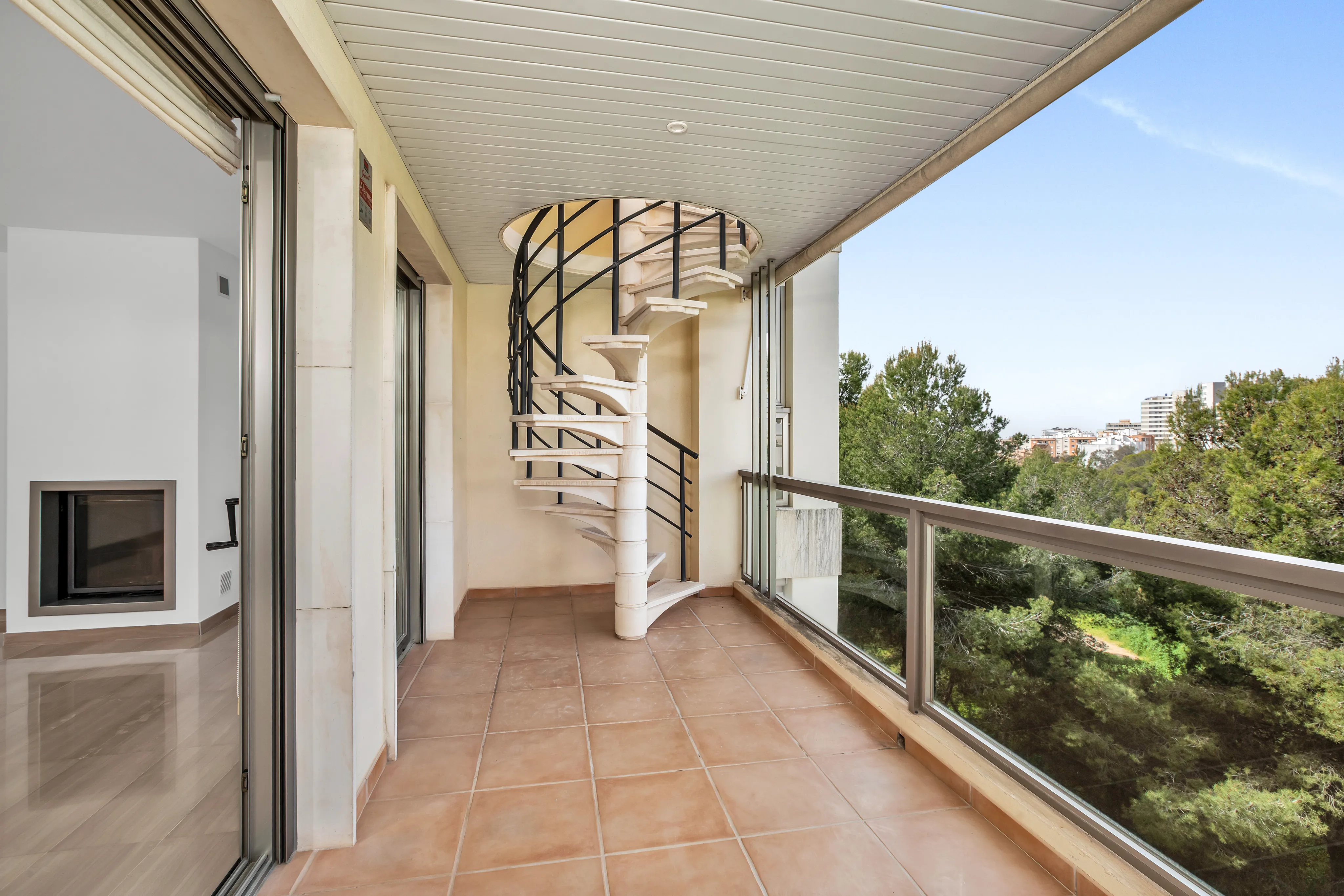 Gestoffeerd penthouse in Bonanova-12