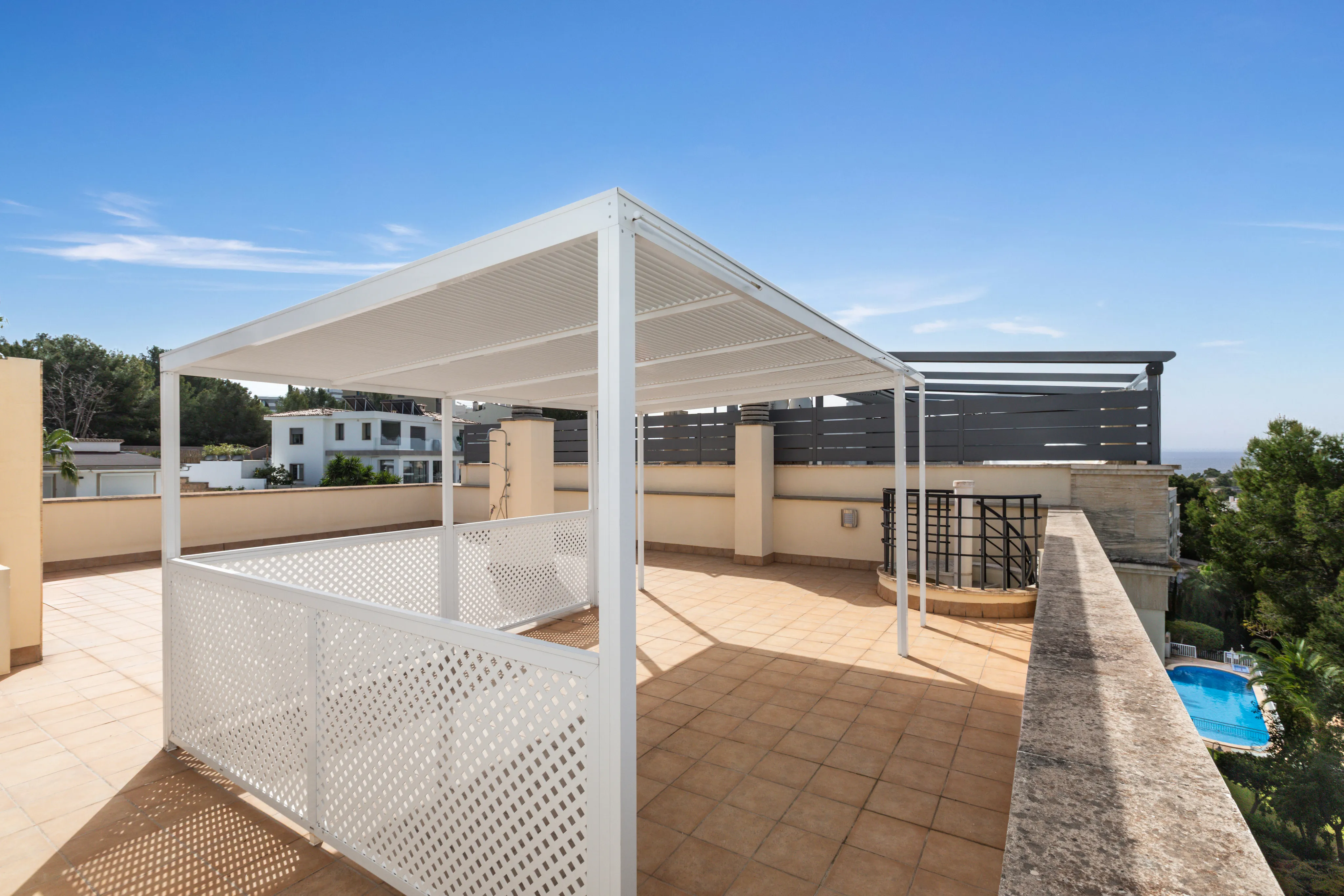 Gestoffeerd penthouse in Bonanova-14