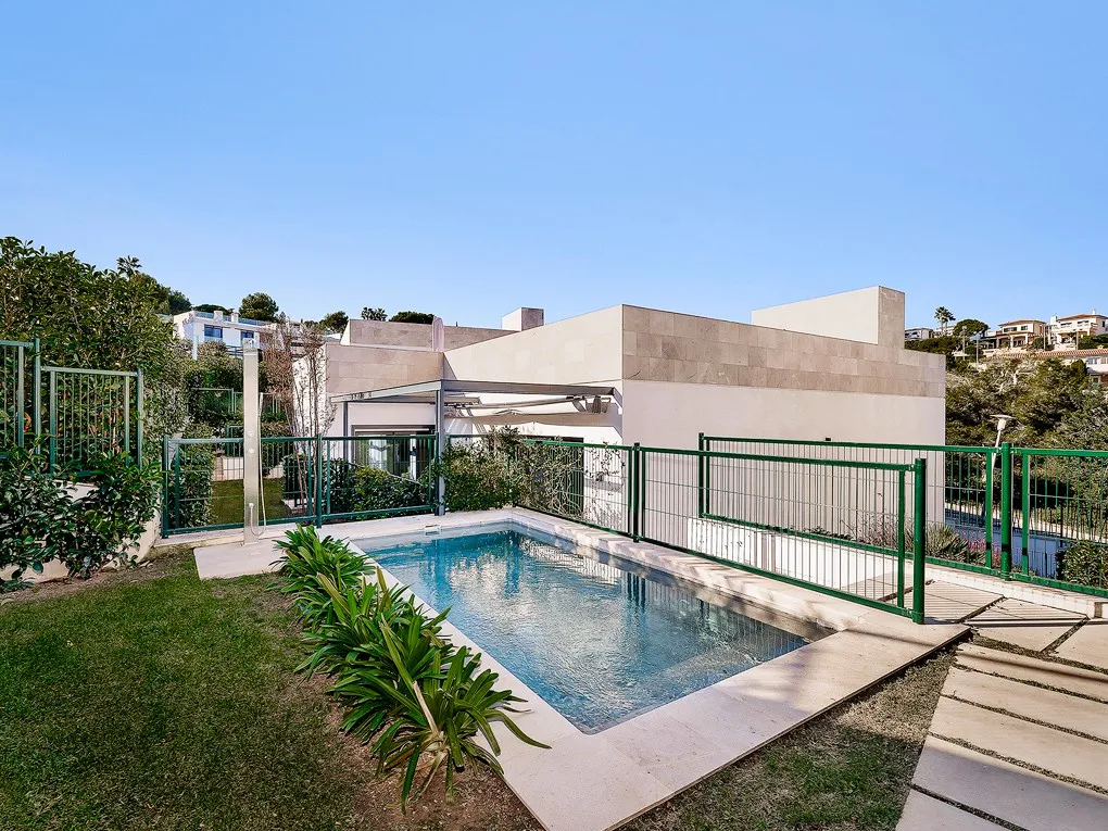 Villa moderne avec jardin à distance de marche de la plage-10