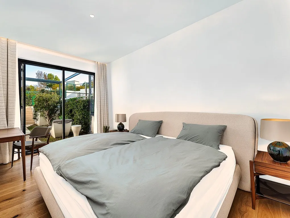 Villa moderne avec jardin à distance de marche de la plage-5