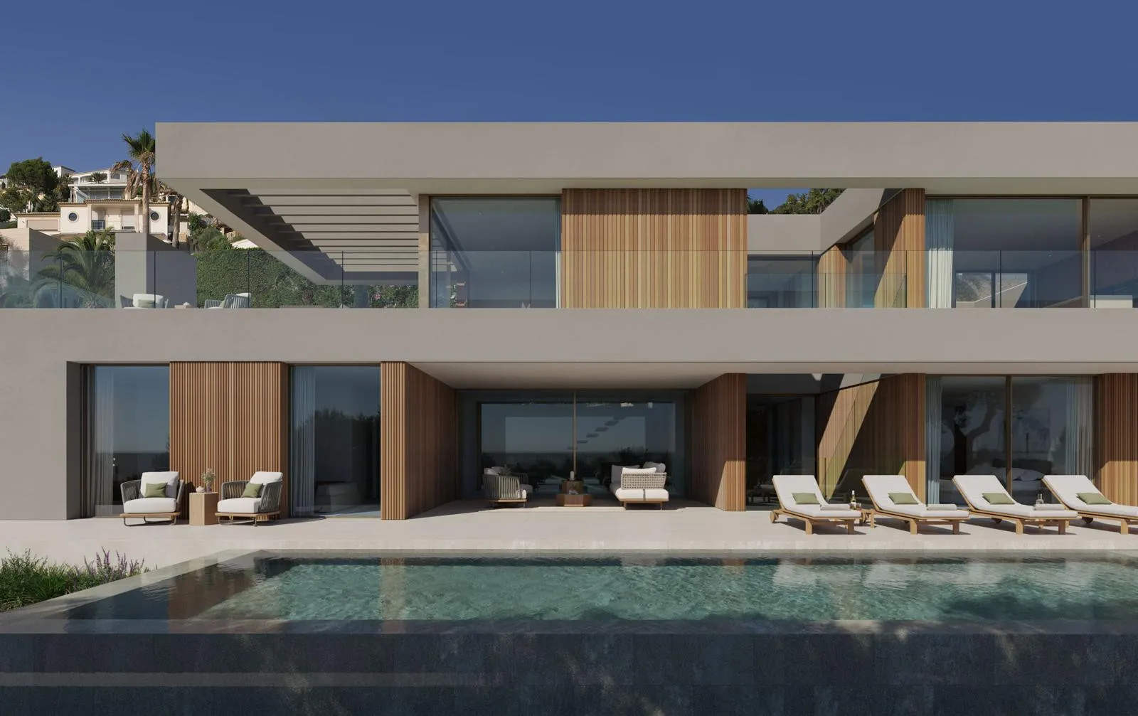 Grund med havudsigt og byggeprojekt-4