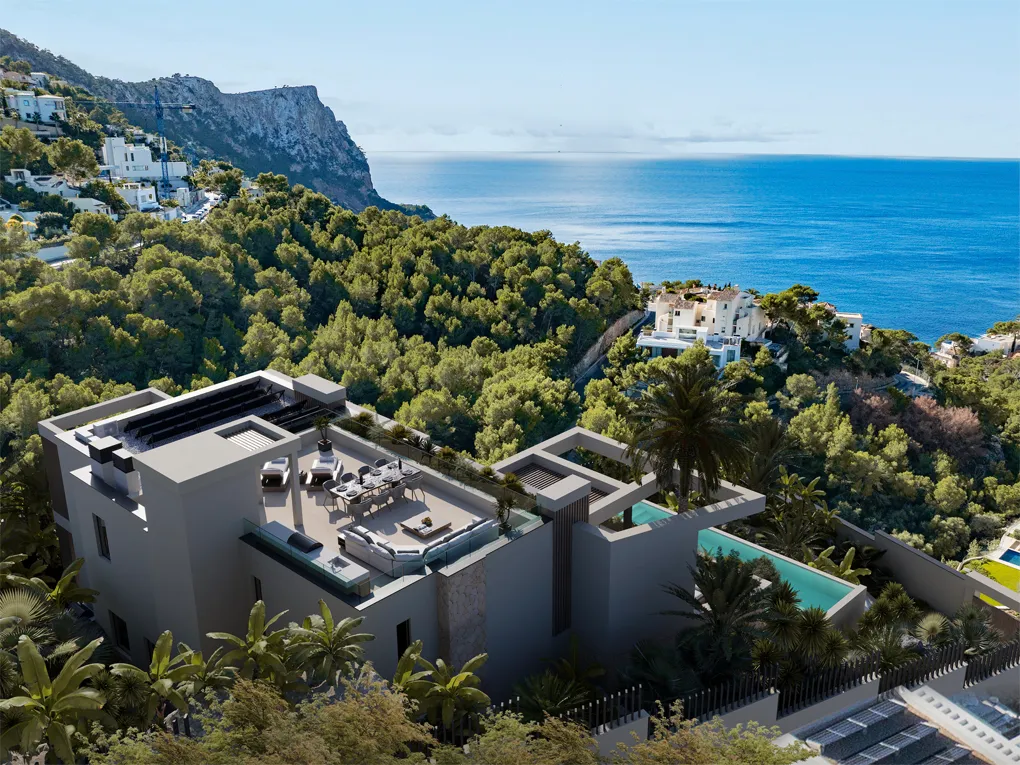 "VUE DU ClEL" Een architectonische belofte - luxe, licht & locatie in Cala Llamp-2