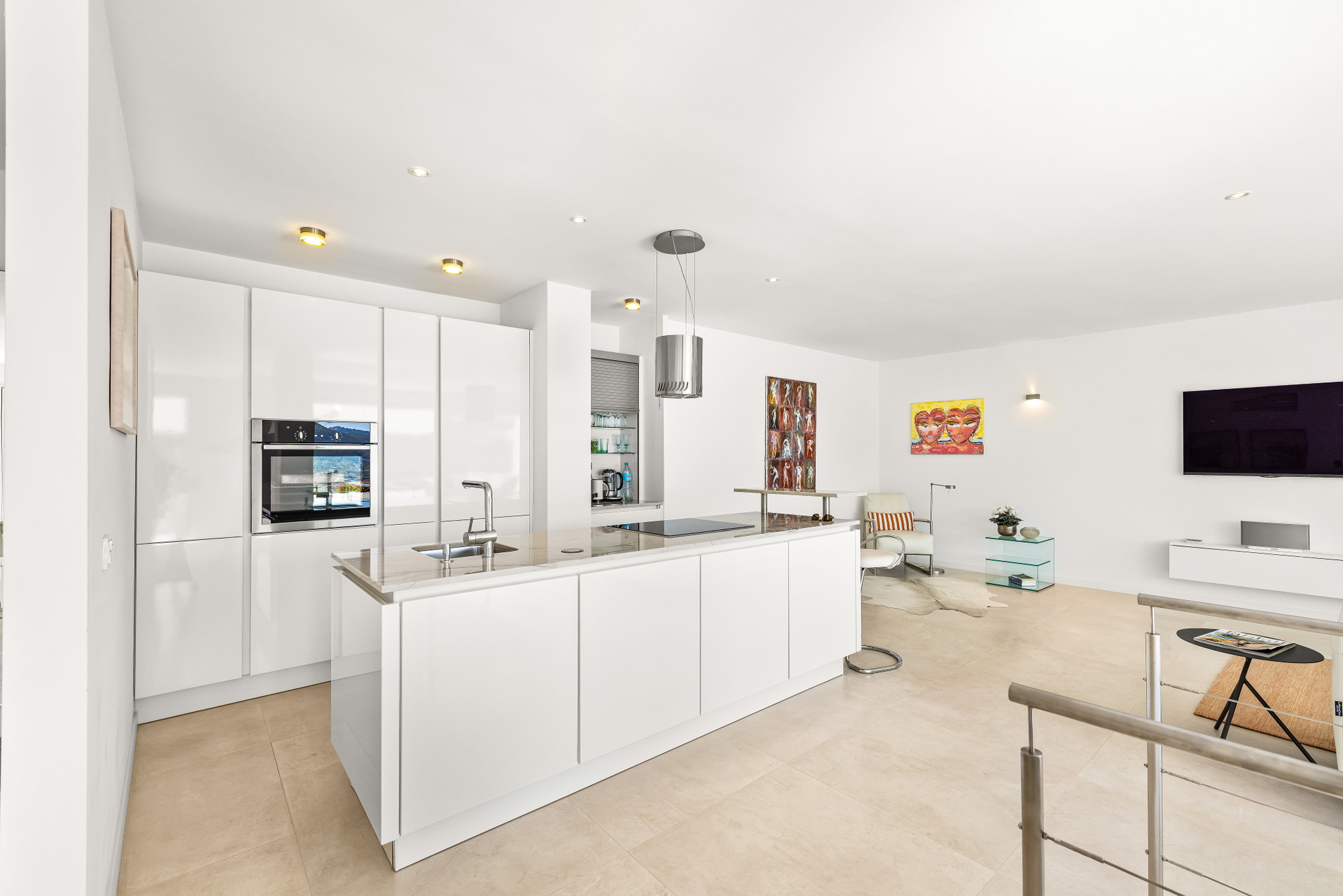 Modern flat with stunning views of the harbour, sea and mountains in Port Andratx-9