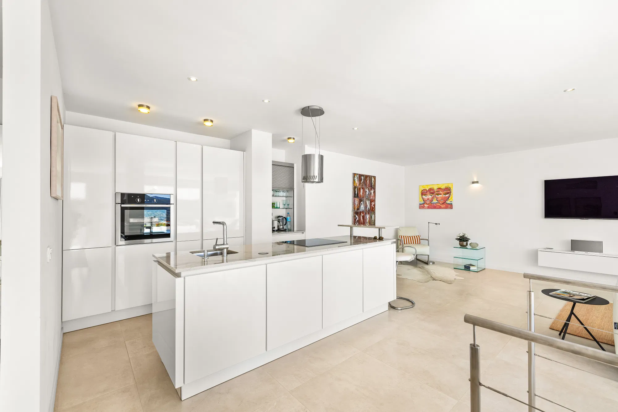 Modern flat with stunning views of the harbour, sea and mountains in Port Andratx-9