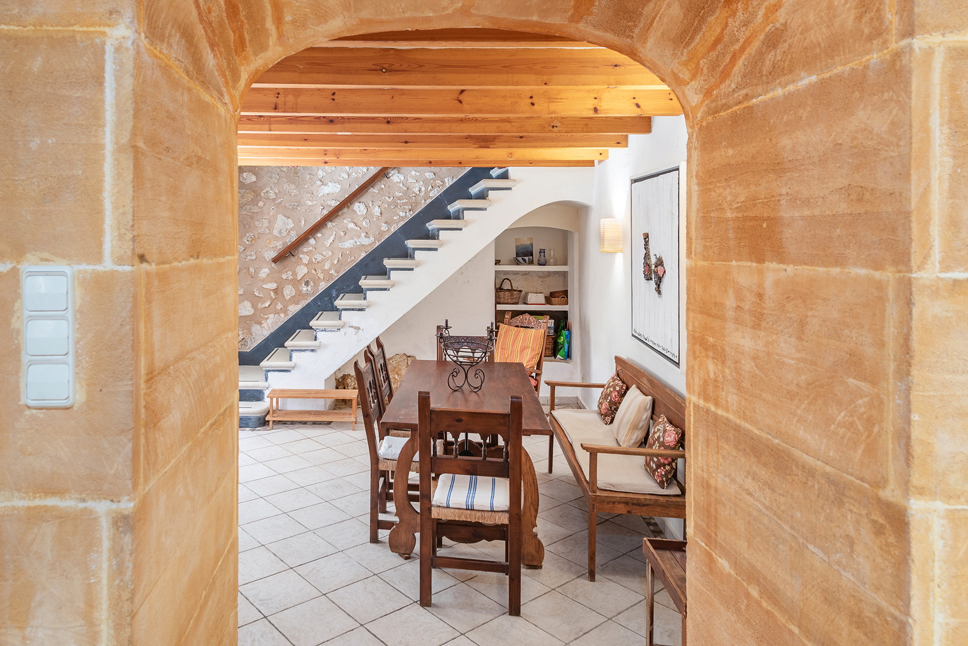 Una casa de poble encantadora amb gran potencial a Pollença