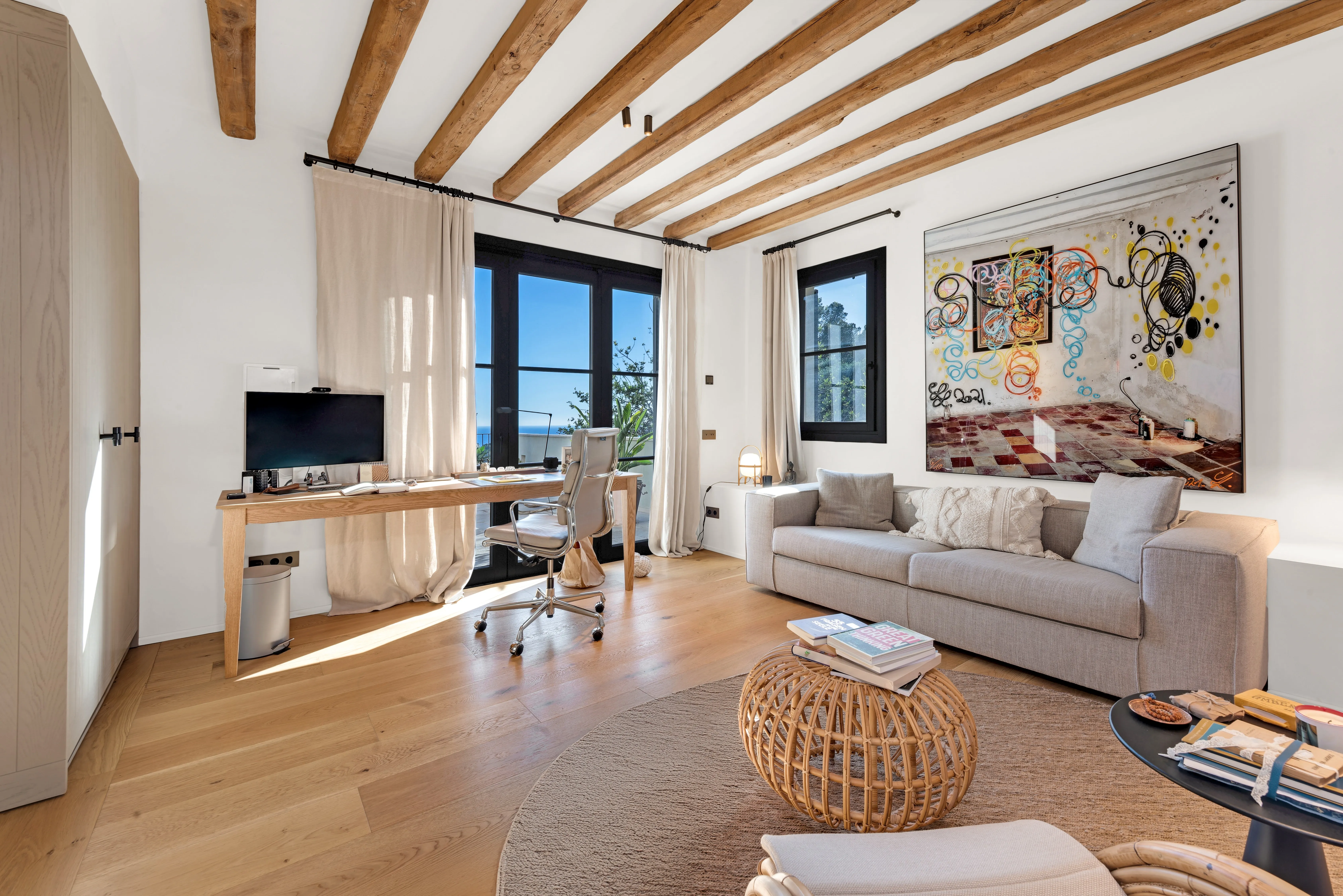 Vila única de nova construcció amb vista al mar a Palma-16