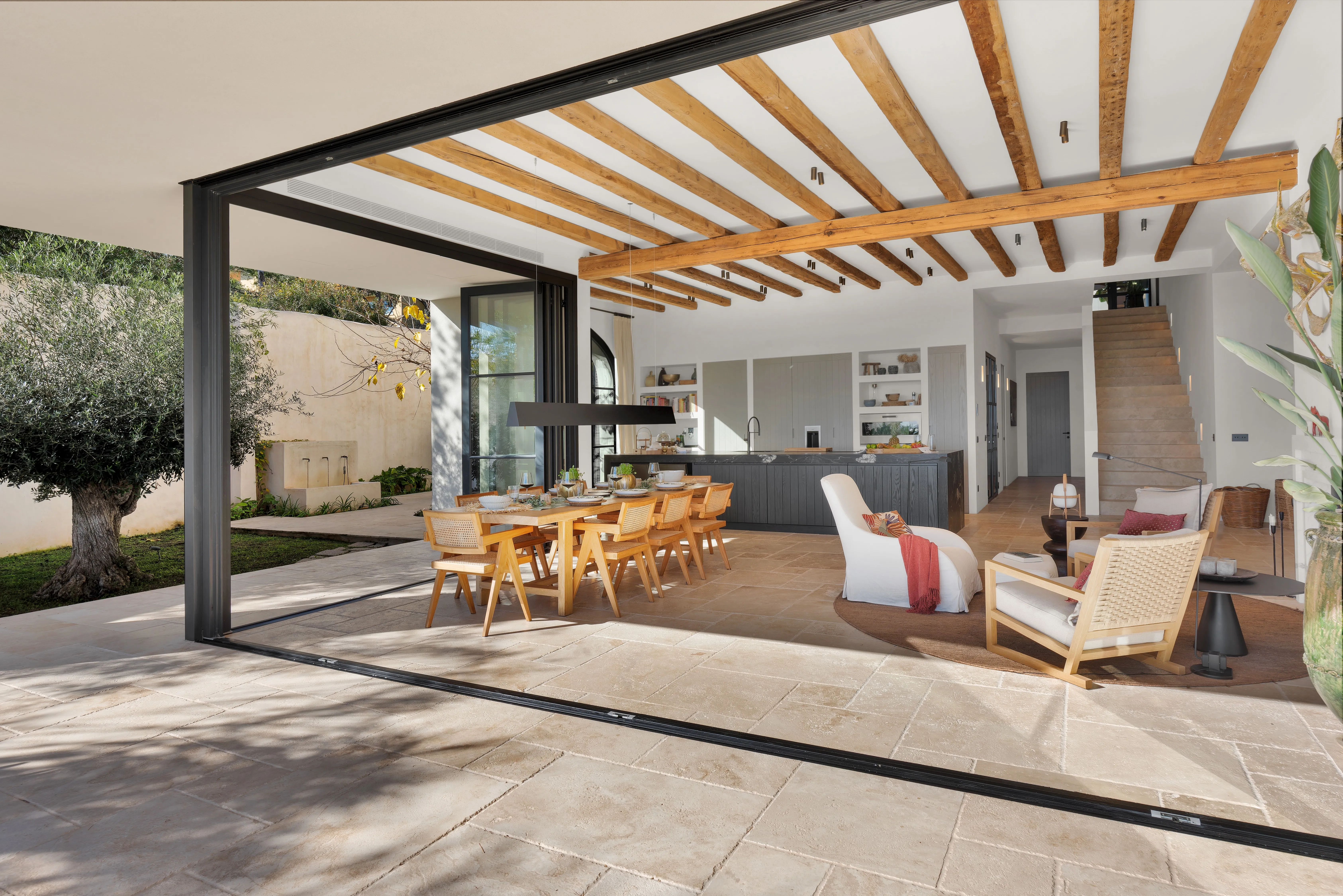 Unikalna nowo wybudowana willa z widokiem na morze w Palmie-8