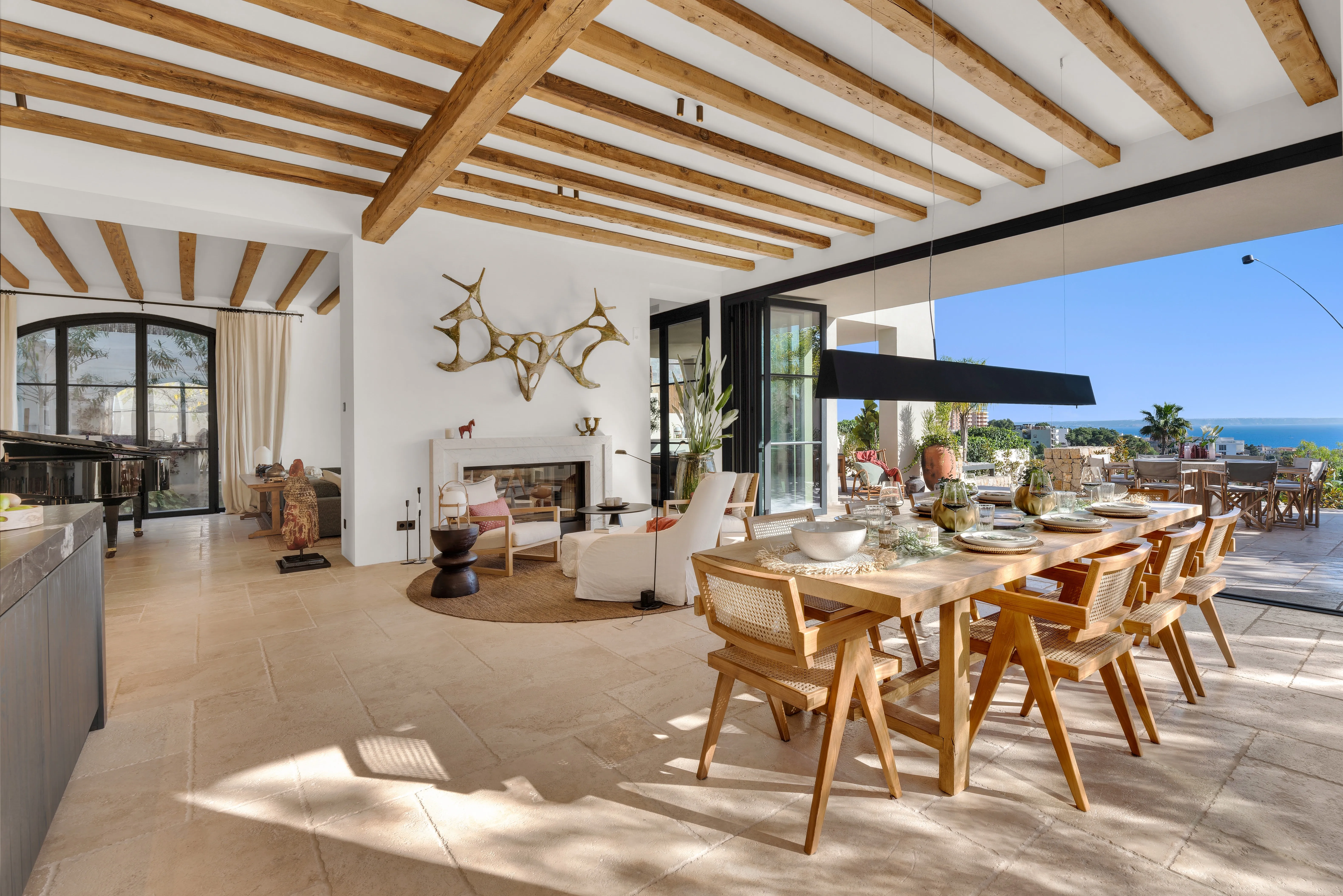 Unikalna nowo wybudowana willa z widokiem na morze w Palmie-2