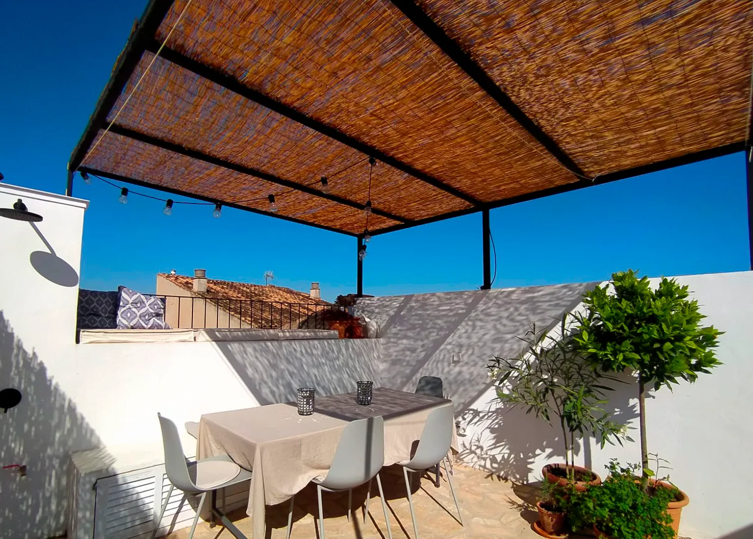 Charming village house with a pool and panoramic views-7
