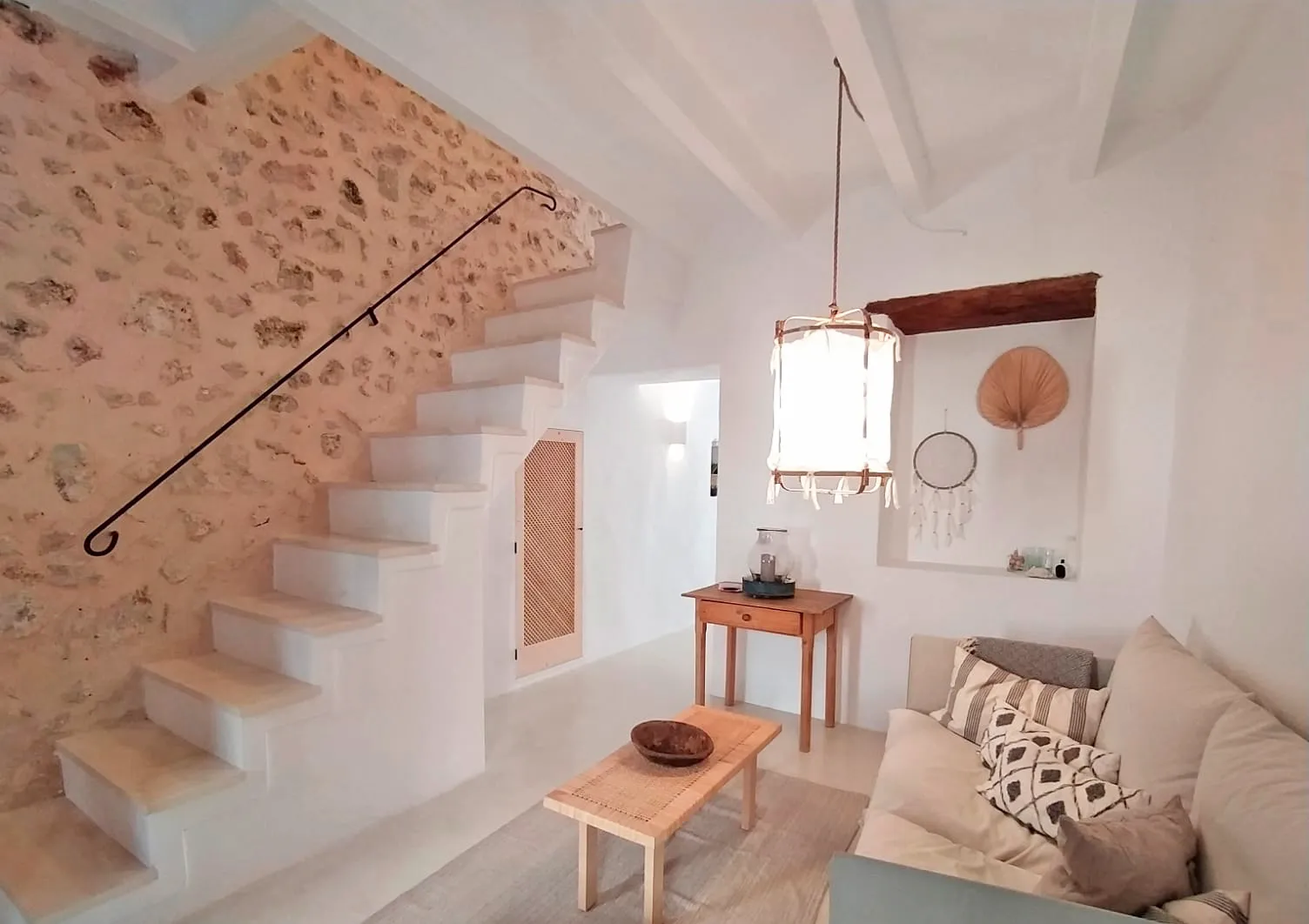 Charming village house with a pool and panoramic views-3