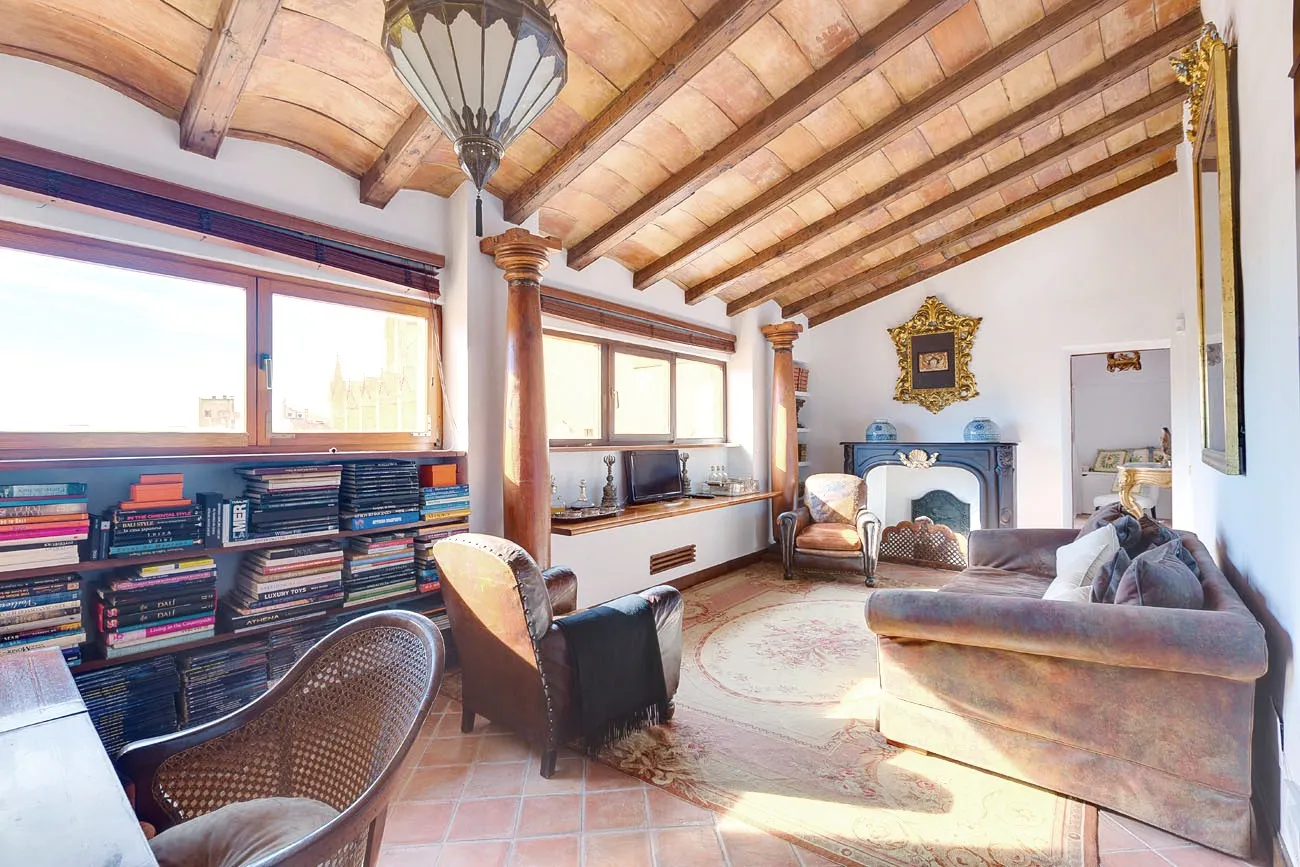 Triplex takvåning med 2 terrasser, parkering och hiss i Palma de Mallorca - Gamla stan-8