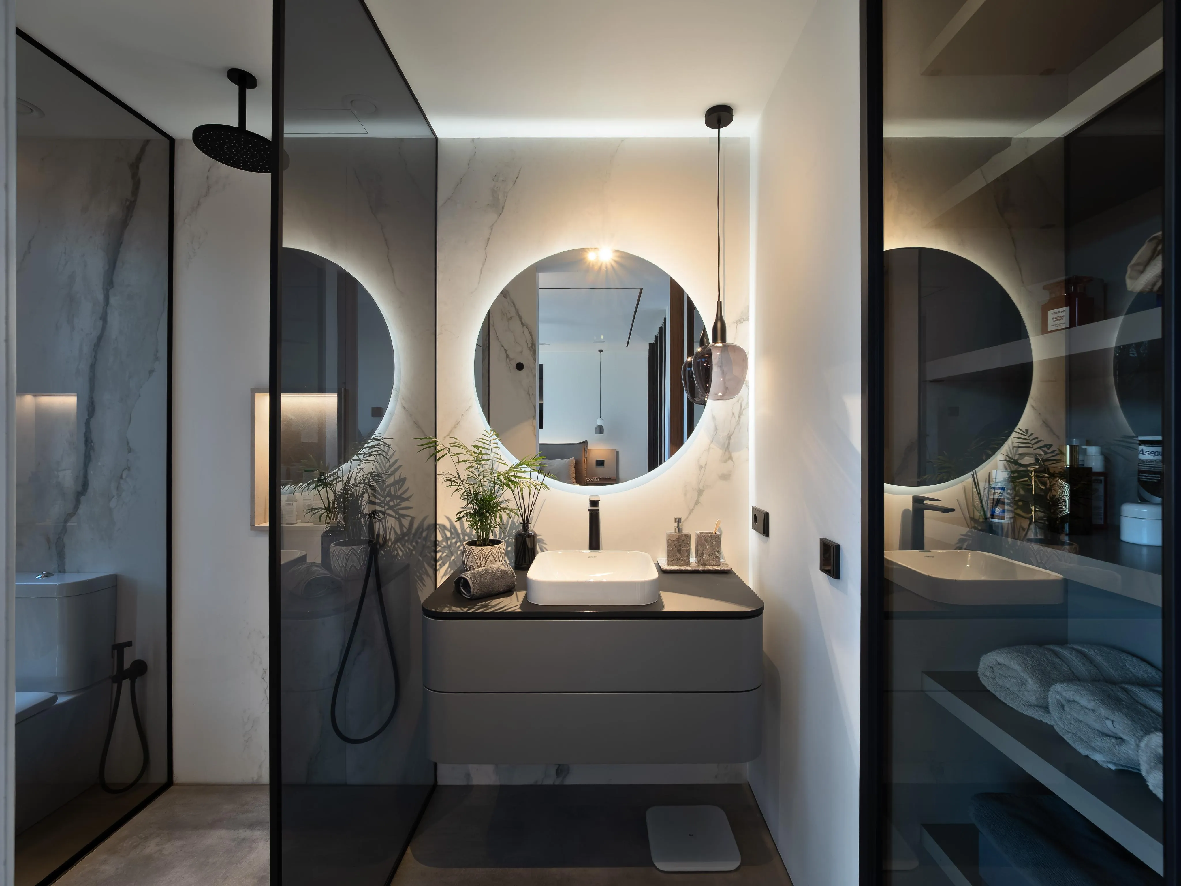 Villa de nueva construcción de alta calidad en Nova Santa Ponsa: arquitectura, funcionalidad y estilo de vida mediterráneo-13