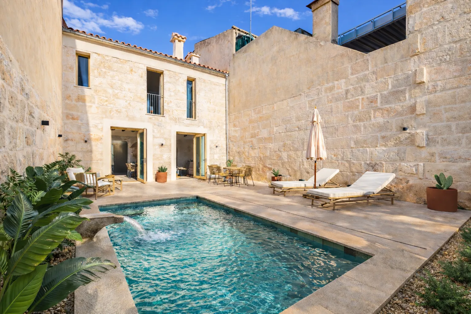 Exquisit Renoviertes mallorquinisches Haus mit Pool, Muro-4