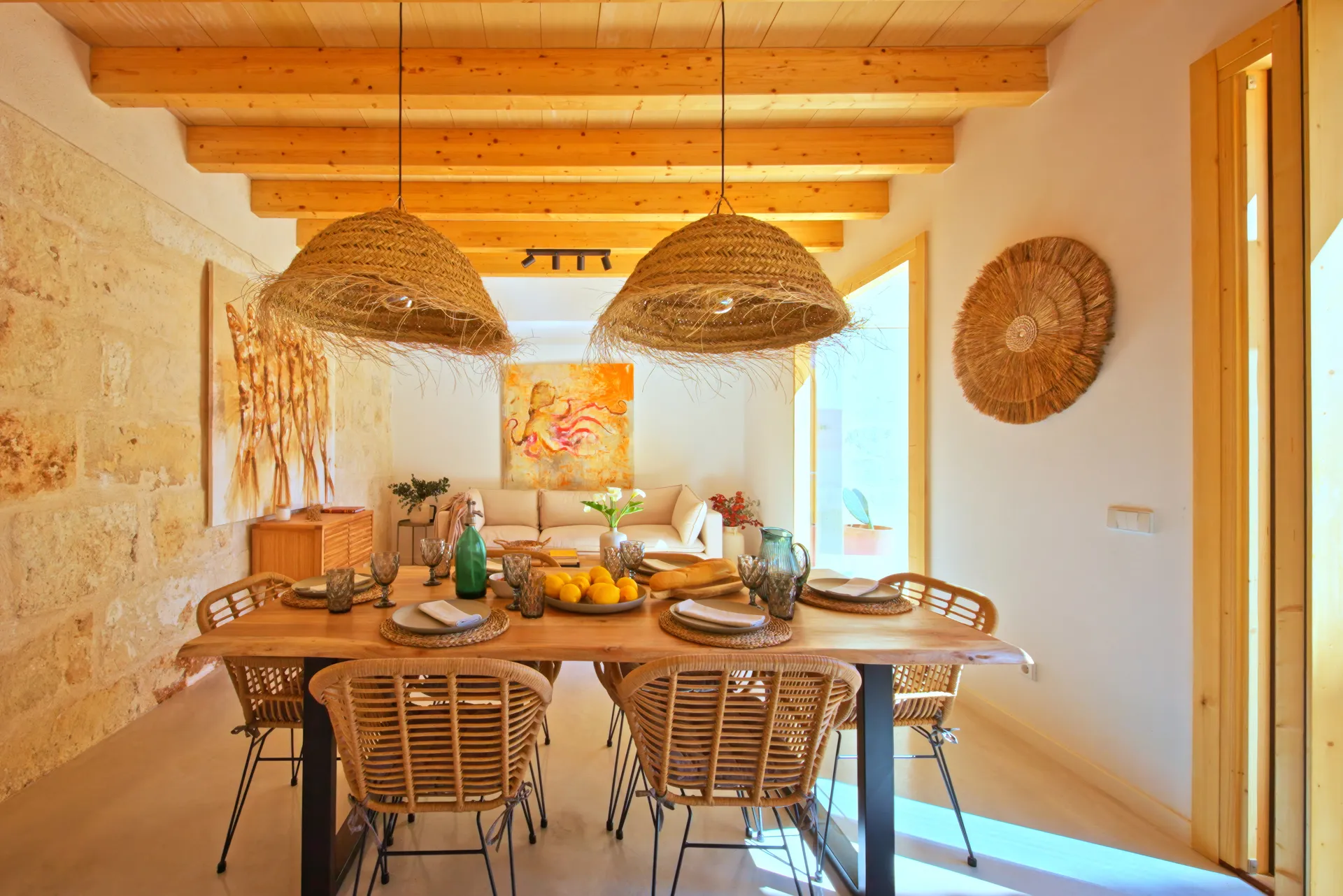 Exquisit Renoviertes mallorquinisches Haus mit Pool, Muro-8