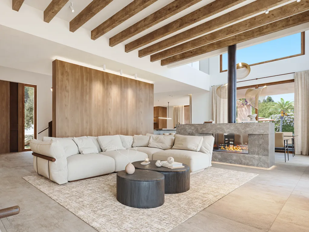 Tidløs nybygget finca tæt på havnen med spektakulær udsigt over Tramuntana-9