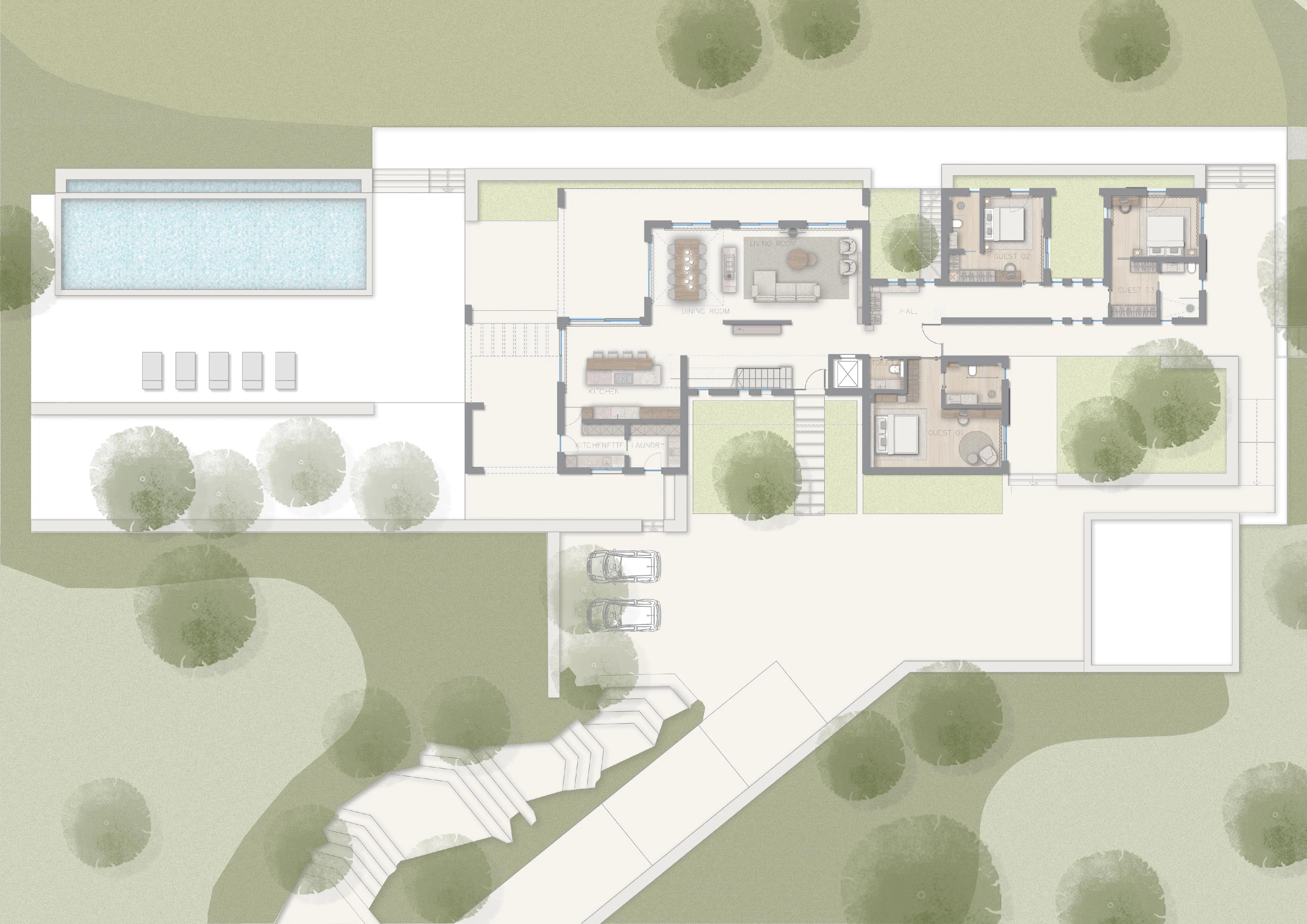 Tidløs nybygget finca tæt på havnen med spektakulær udsigt over Tramuntana-11