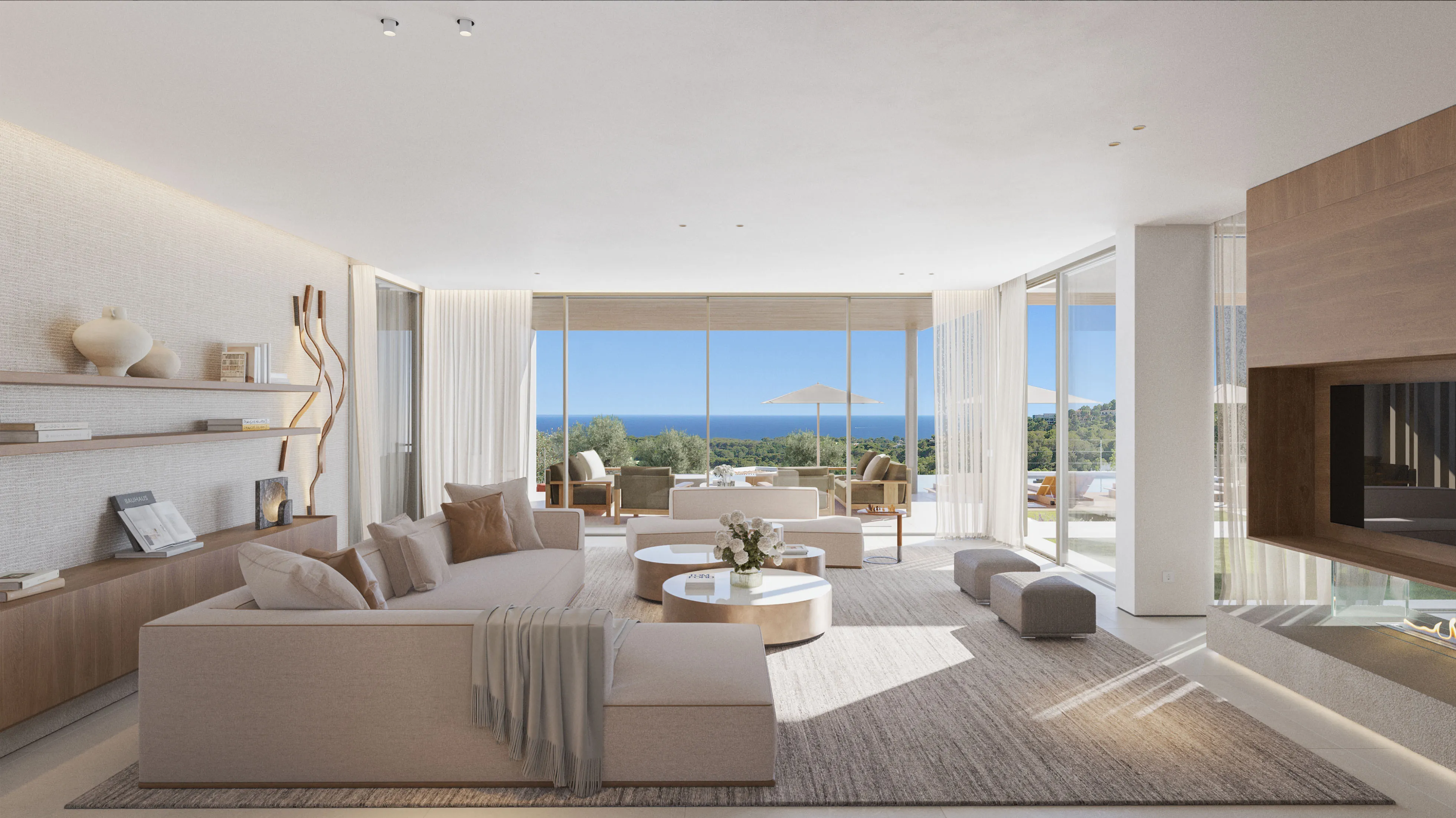 Elegant contemporary villa with outstanding sea views-7