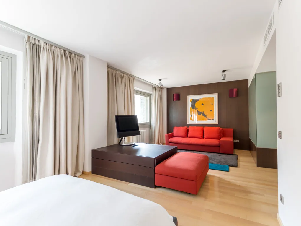 Jasny, przestronny dwupoziomowy apartament z parkingiem i windą w Palma-14